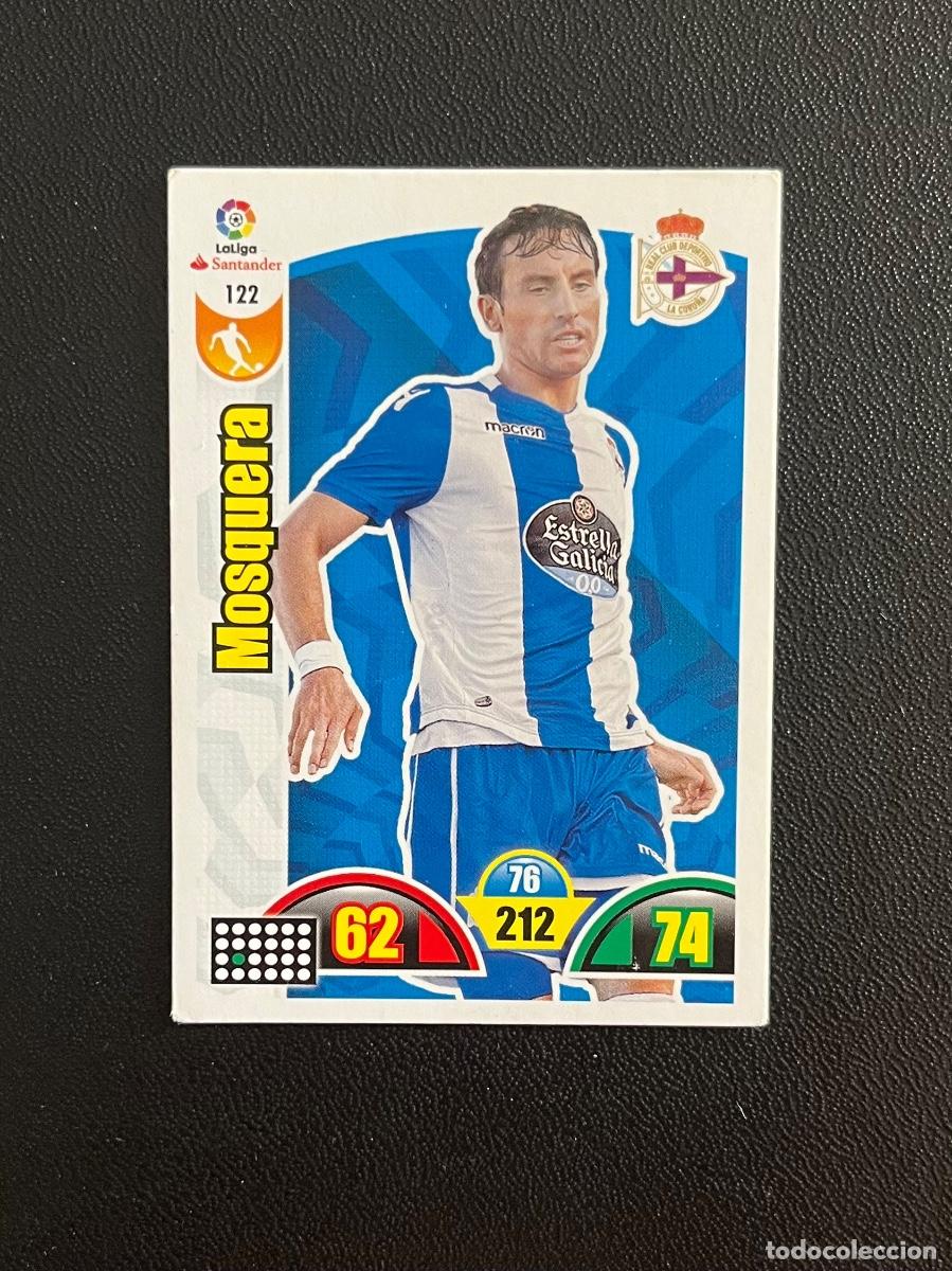 Cromos de f&uacute;tbol: 122 MOSQUERA DEPORTIVO A CORU&Ntilde;A DEPOR ADRENALYN 2017 2018 CROMO PANINI LA LIGA SANTANDER 17 18