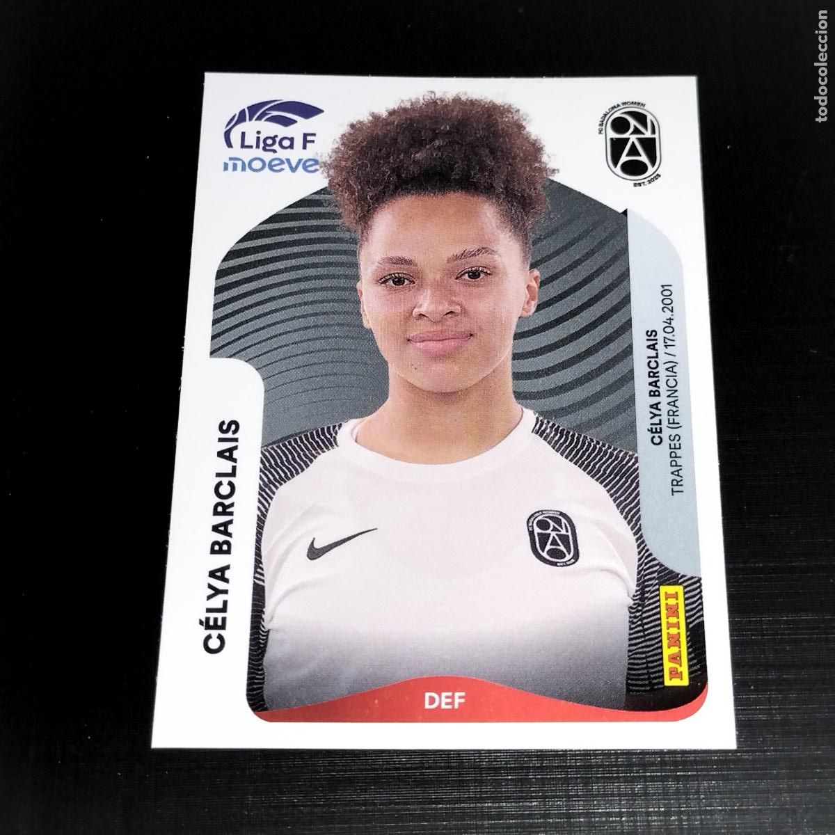 Cromos de f&uacute;tbol: 67 CELYA BARCLAIS FC BADALONA WOMEN CROMOS LIGA F MOEVE FEMENINA PANINI 2025 2026 25 26