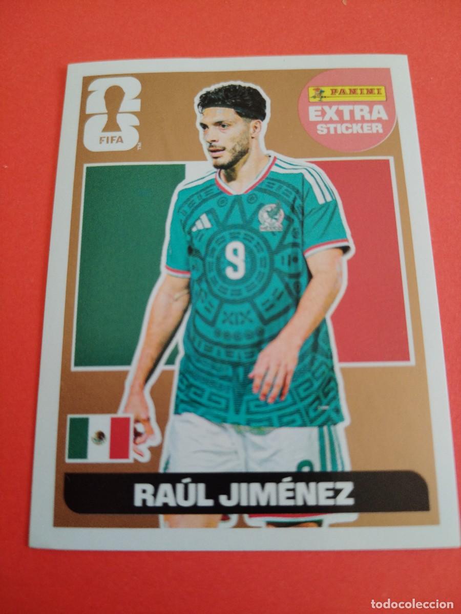 Cromos de f&uacute;tbol: CROMO MUNDIAL 2026 - EXTRA STICKER BRONCE RAUL JIMENEZ
