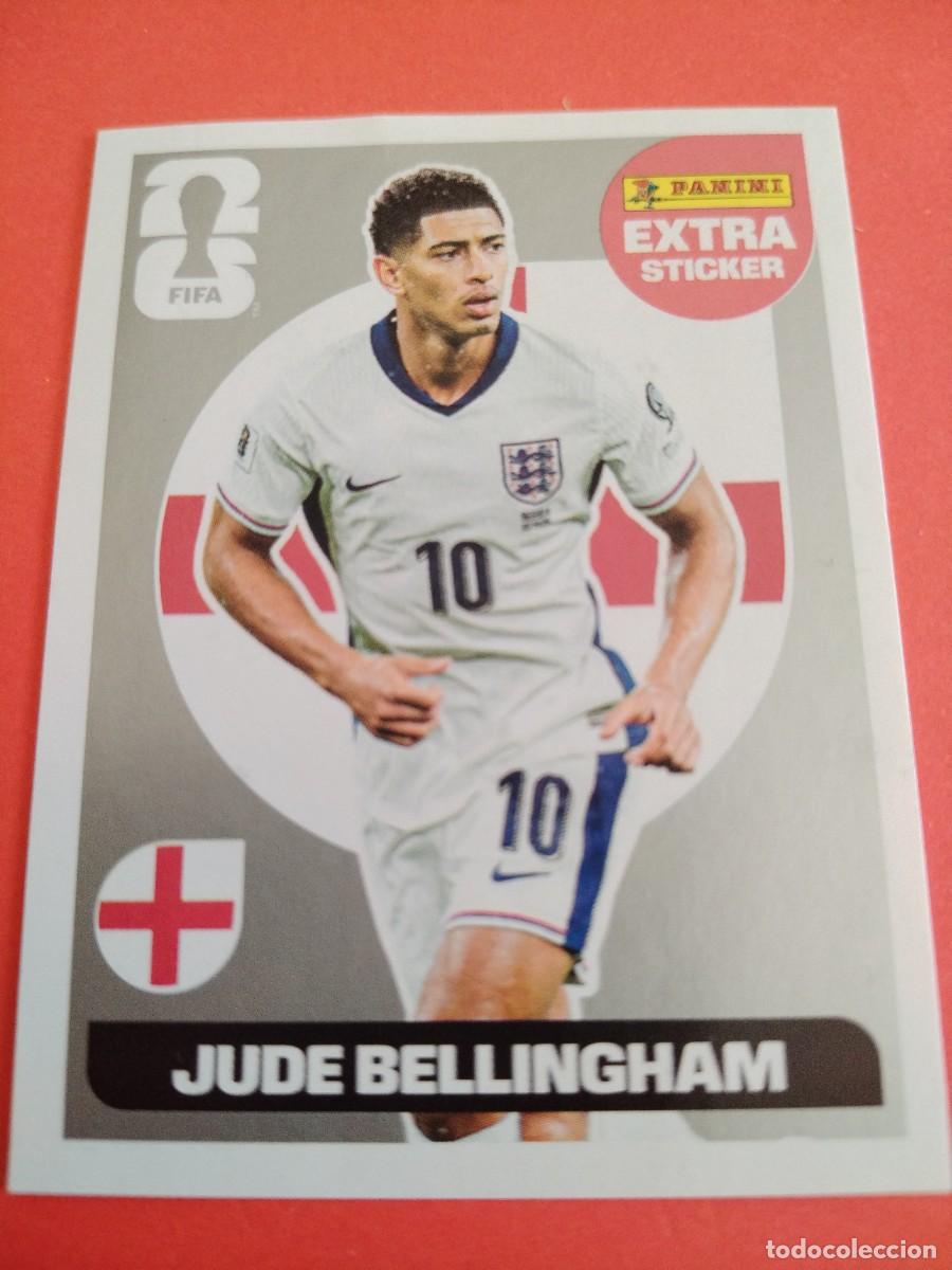 Cromos de f&uacute;tbol: CROMO MUNDIAL 2026 - EXTRA STICKER PLATA JUDE BELLINGHAM