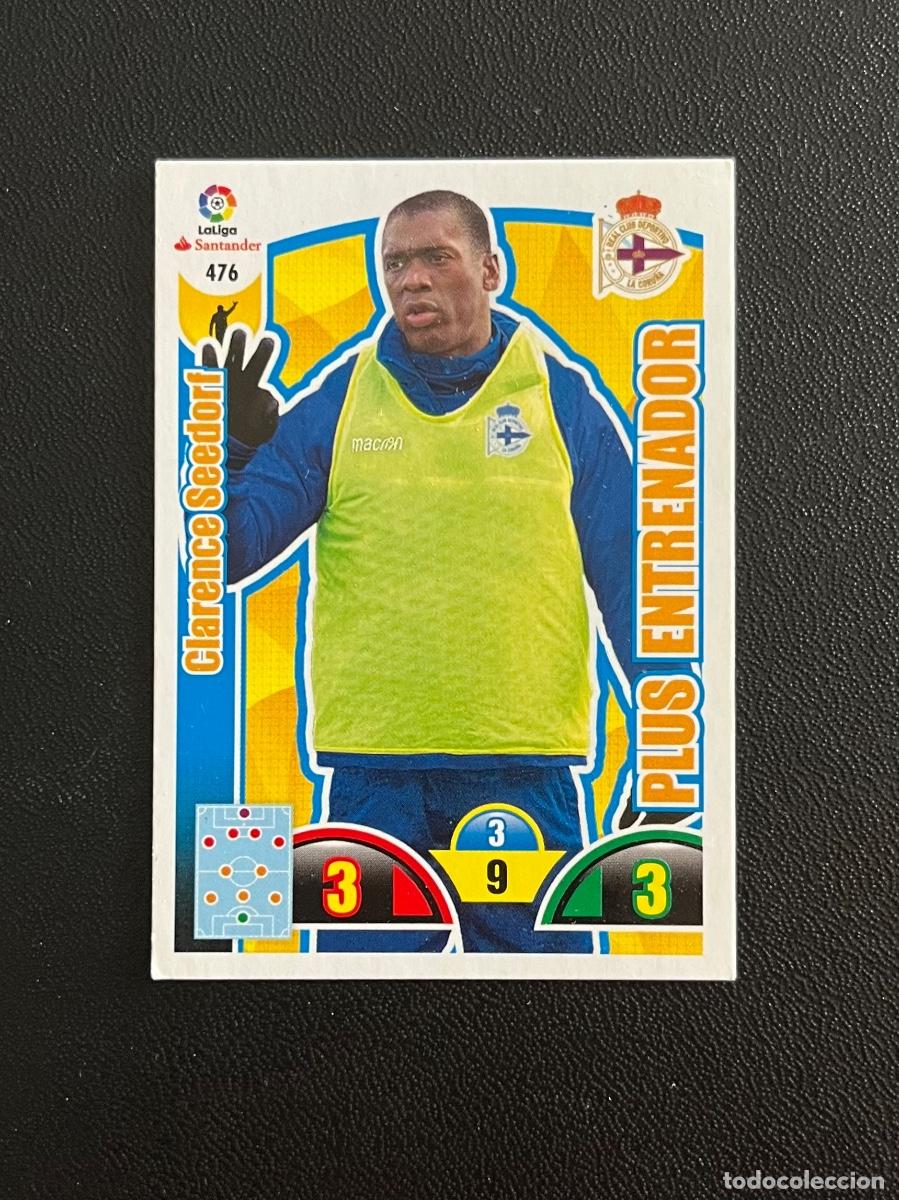 Cromos de f&uacute;tbol: 476 SEEDORF DEPORTIVO A CORU&Ntilde;A DEPOR ADRENALYN 2017 2018 CROMO PANINI LA LIGA SANTANDER 17 18