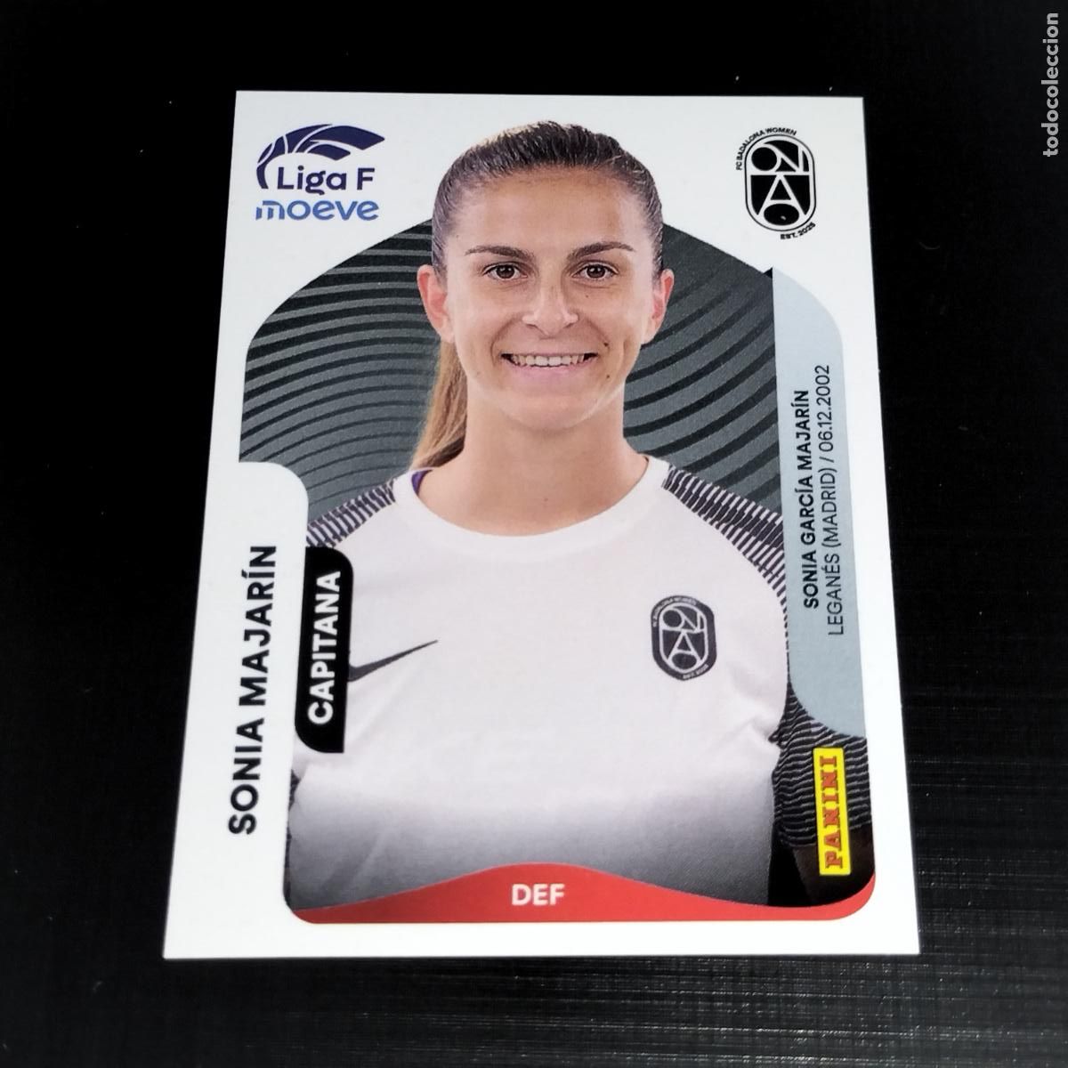 Cromos de f&uacute;tbol: 69 SONIA MAJARIN FC BADALONA WOMEN CROMOS LIGA F MOEVE FEMENINA PANINI 2025 2026 25 26