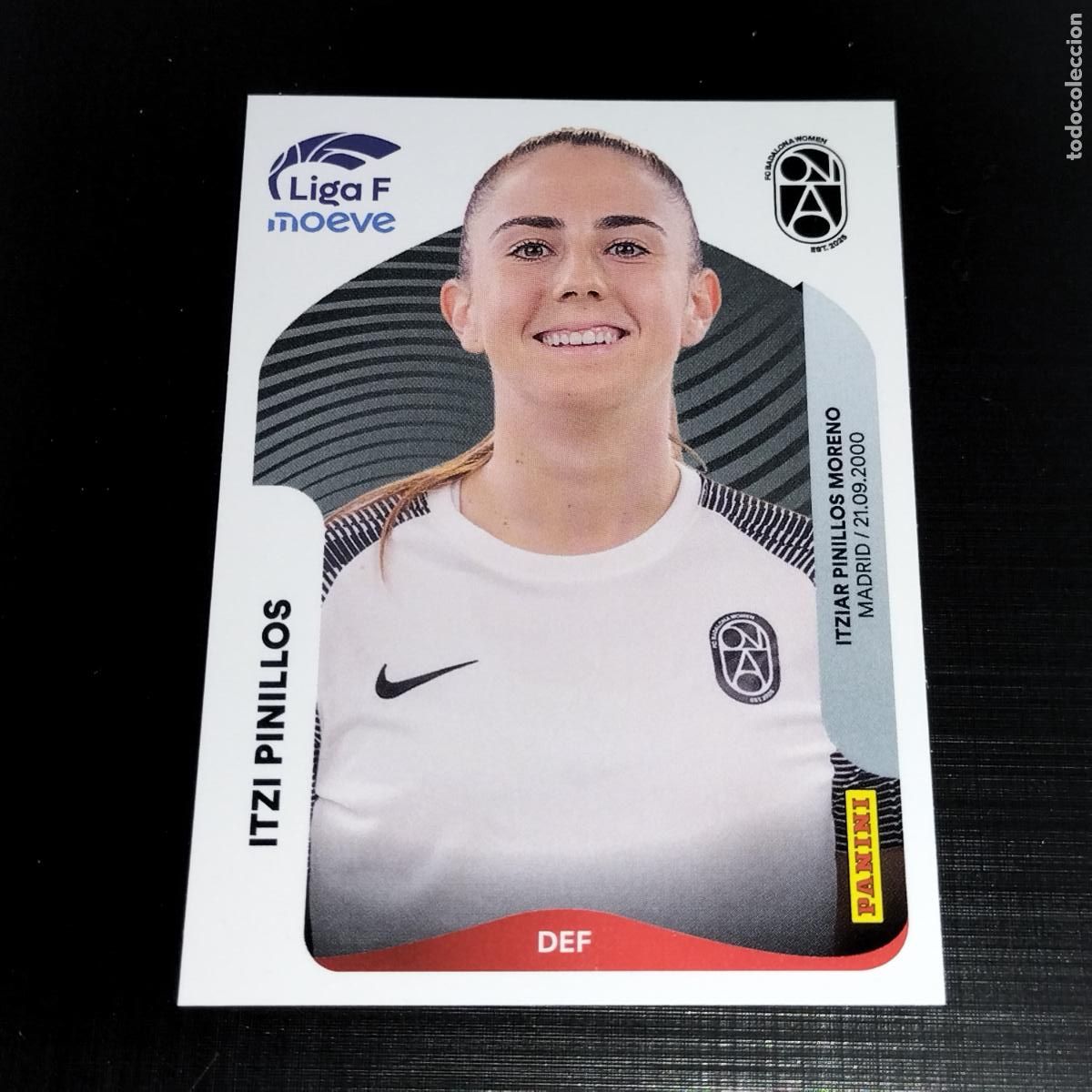 Cromos de f&uacute;tbol: 71 ITZI PINILLOS FC BADALONA WOMEN CROMOS LIGA F MOEVE FEMENINA PANINI 2025 2026 25 26