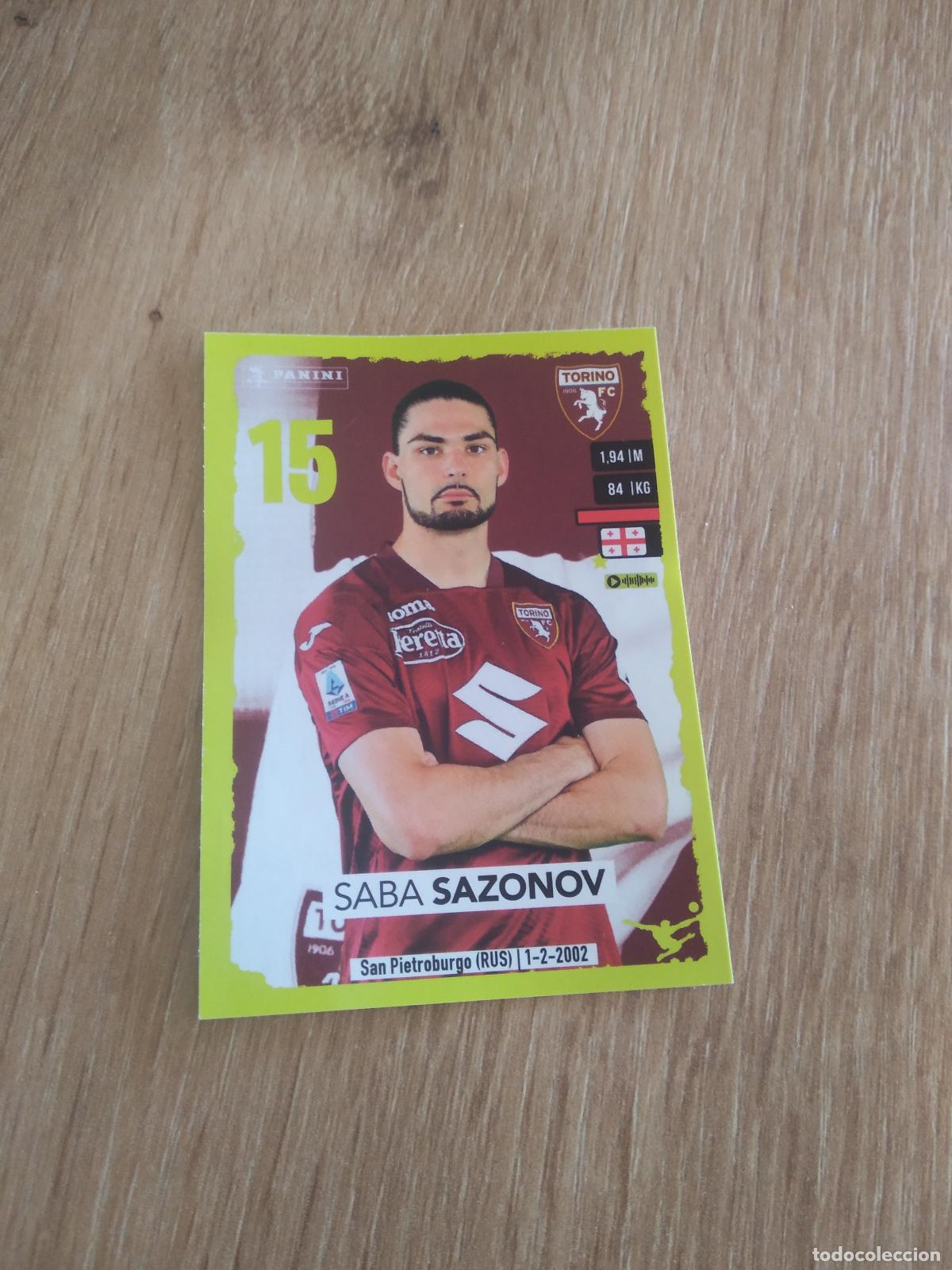 Cromos de f&uacute;tbol: 462 SABA SAZONOV TORINO CROMO FUTBOL PANINI LIGA ITALIA 23-24 CALCIATORI 2023-2024