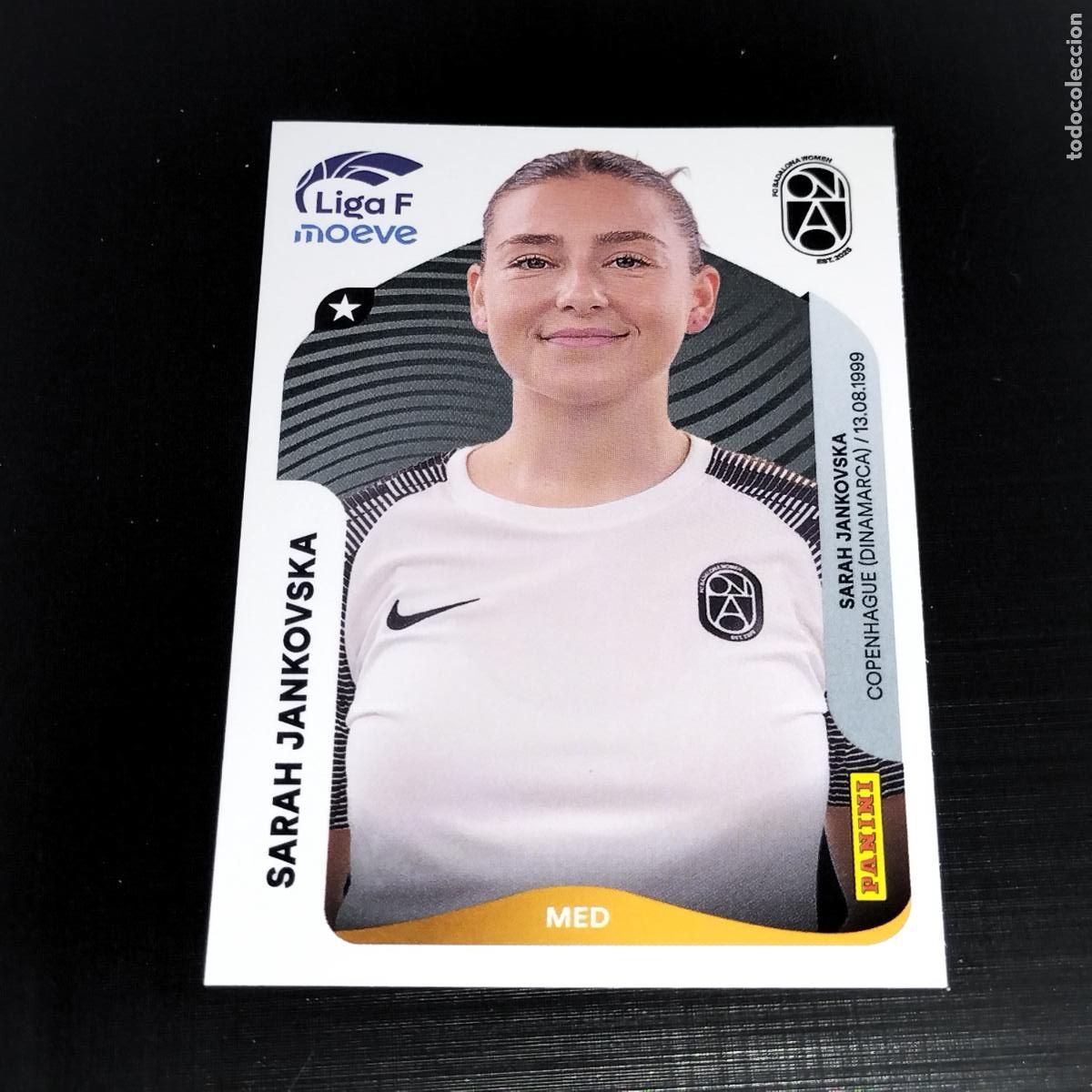 Cromos de f&uacute;tbol: 73 A SARAH JANKOVSKA FC BADALONA WOMEN CROMOS LIGA F MOEVE FEMENINA PANINI 2025 2026 25 26
