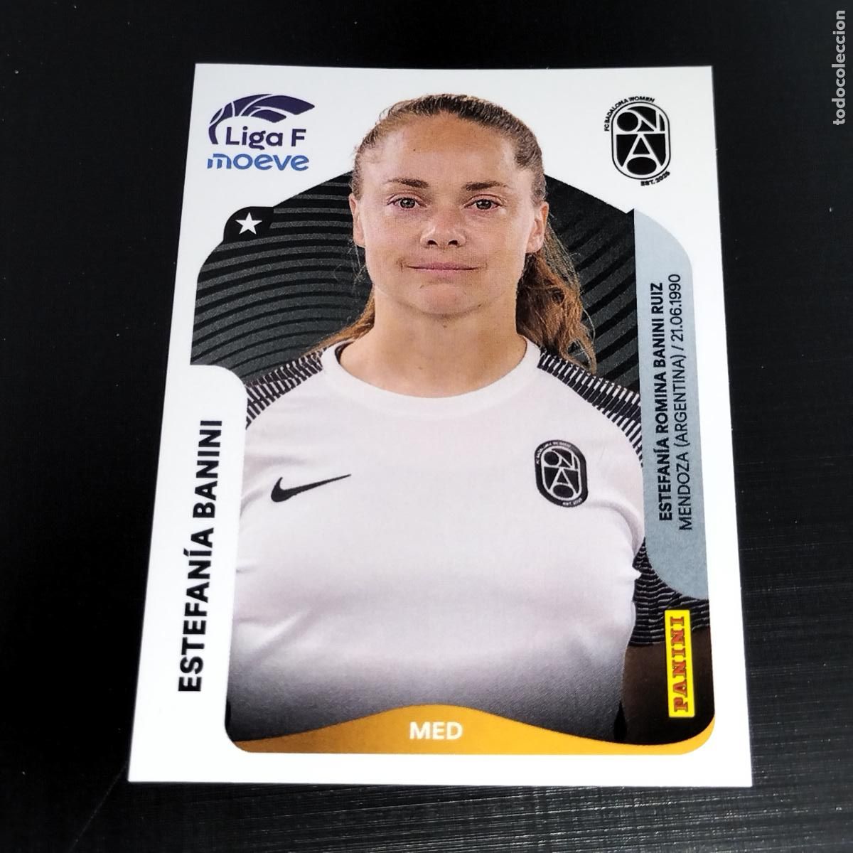 Cromos de f&uacute;tbol: 76 ESTEFANIA BANINI FC BADALONA WOMEN CROMOS LIGA F MOEVE FEMENINA PANINI 2025 2026 25 26