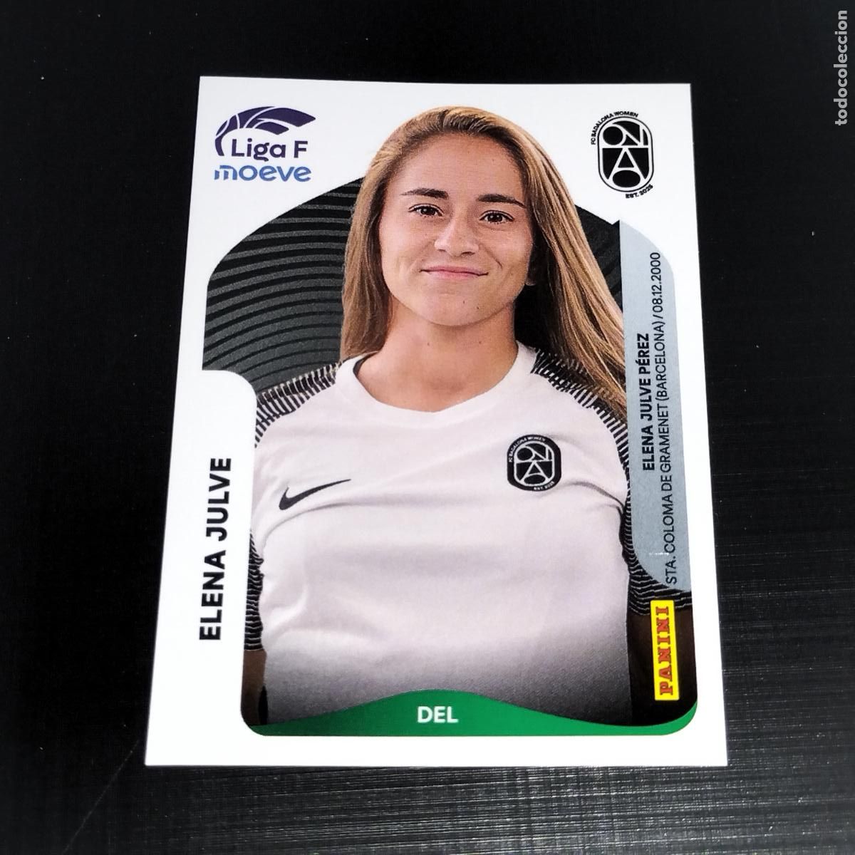 Cromos de f&uacute;tbol: 78 ELENA JULVE FC BADALONA WOMEN CROMOS LIGA F MOEVE FEMENINA PANINI 2025 2026 25 26