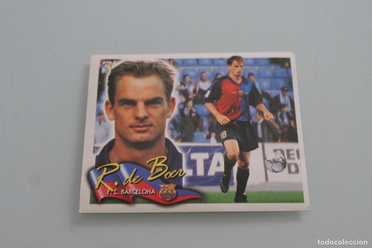 Cromos de Futebol: ESTE 00 01 RONALD DE BOER BAJA RECUPERADO DE &Aacute;LBUM