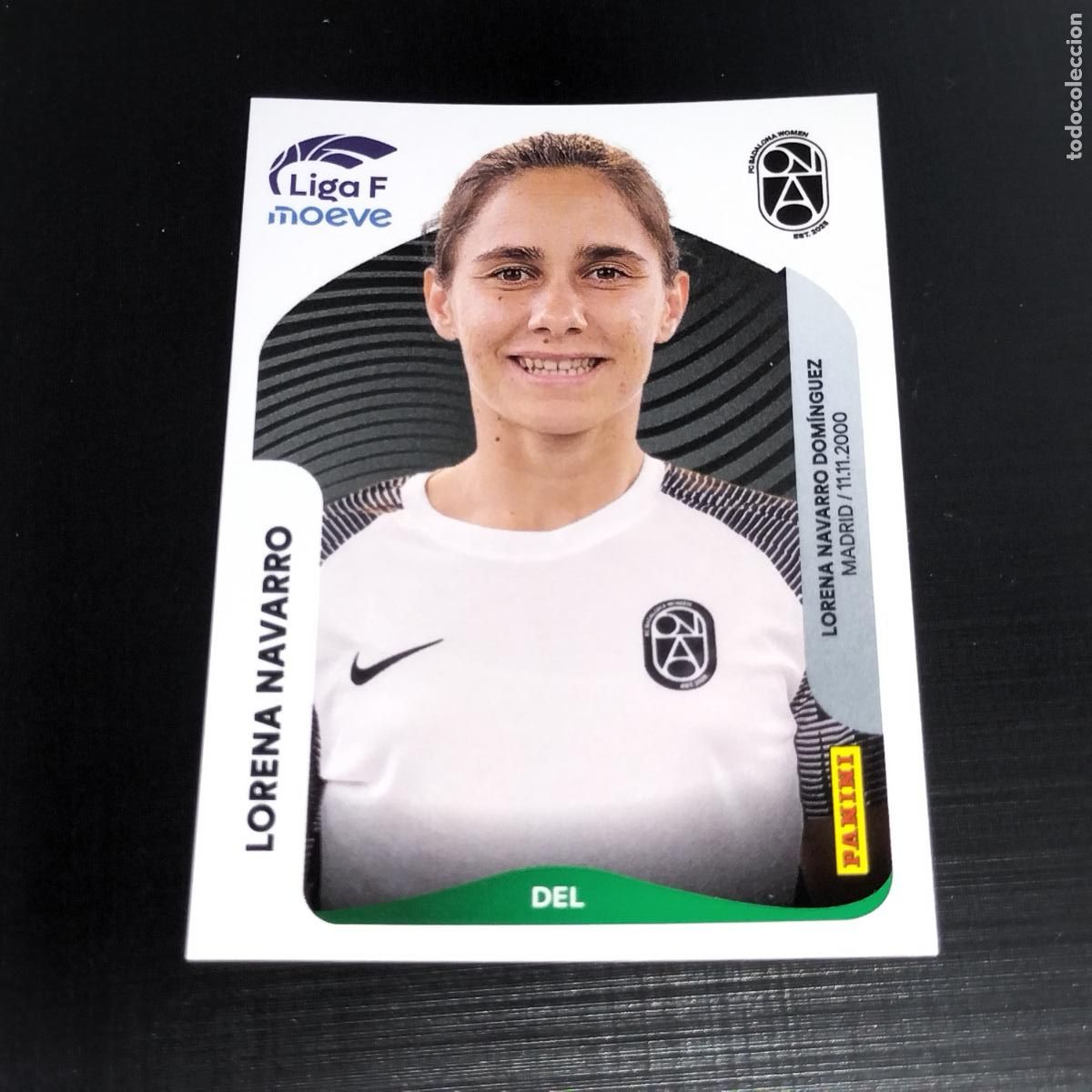 Cromos de f&uacute;tbol: 79 B LORENA NAVARRO FC BADALONA WOMEN CROMOS LIGA F MOEVE FEMENINA PANINI 2025 2026 25 26