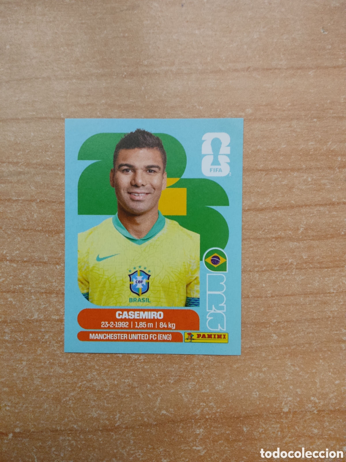 Cromos de f&uacute;tbol: 10 BRASIL CASEMIRO FIFA WORLD CUP 2026