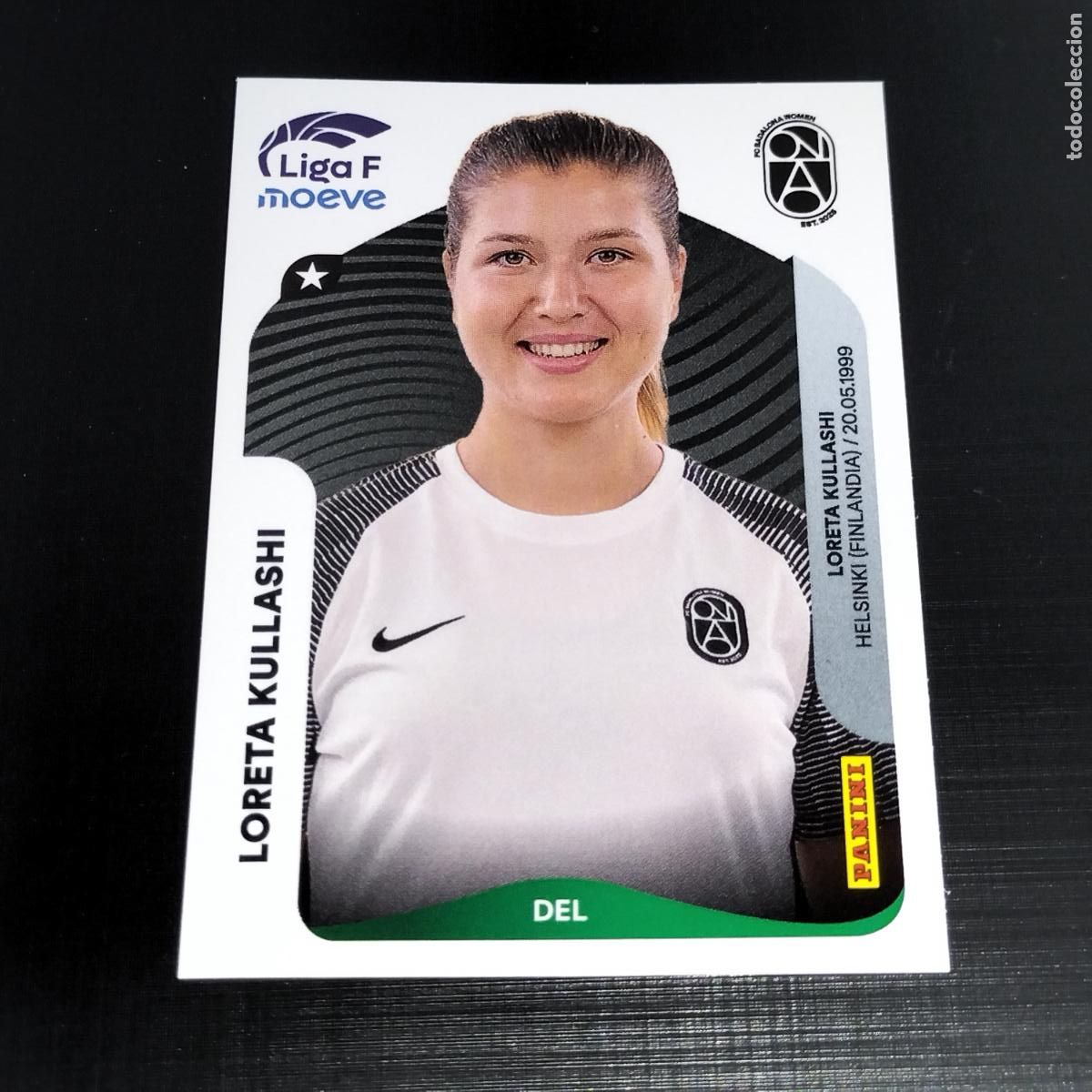 Cromos de f&uacute;tbol: 80 LORETA KULLASHI FC BADALONA WOMEN CROMOS LIGA F MOEVE FEMENINA PANINI 2025 2026 25 26