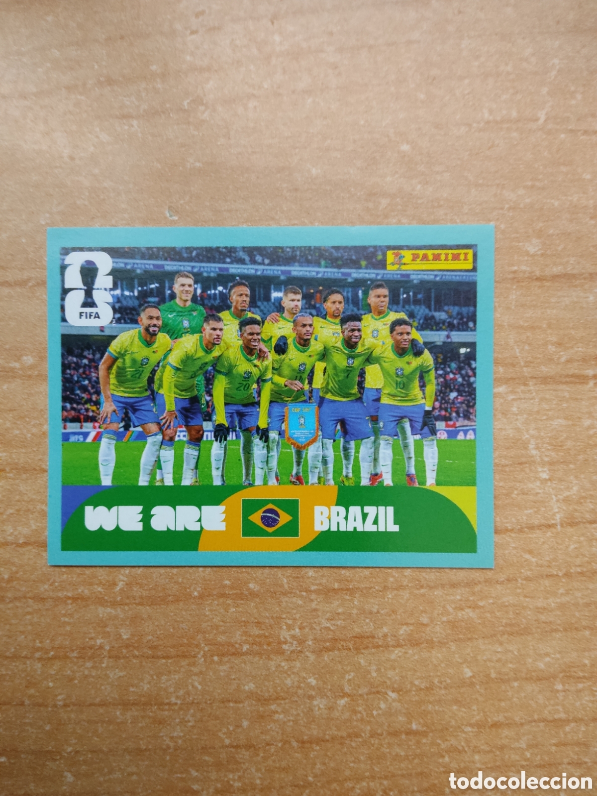 Cromos de f&uacute;tbol: 13 BRASIL PLANTILLA FIFA WORLD CUP 2026