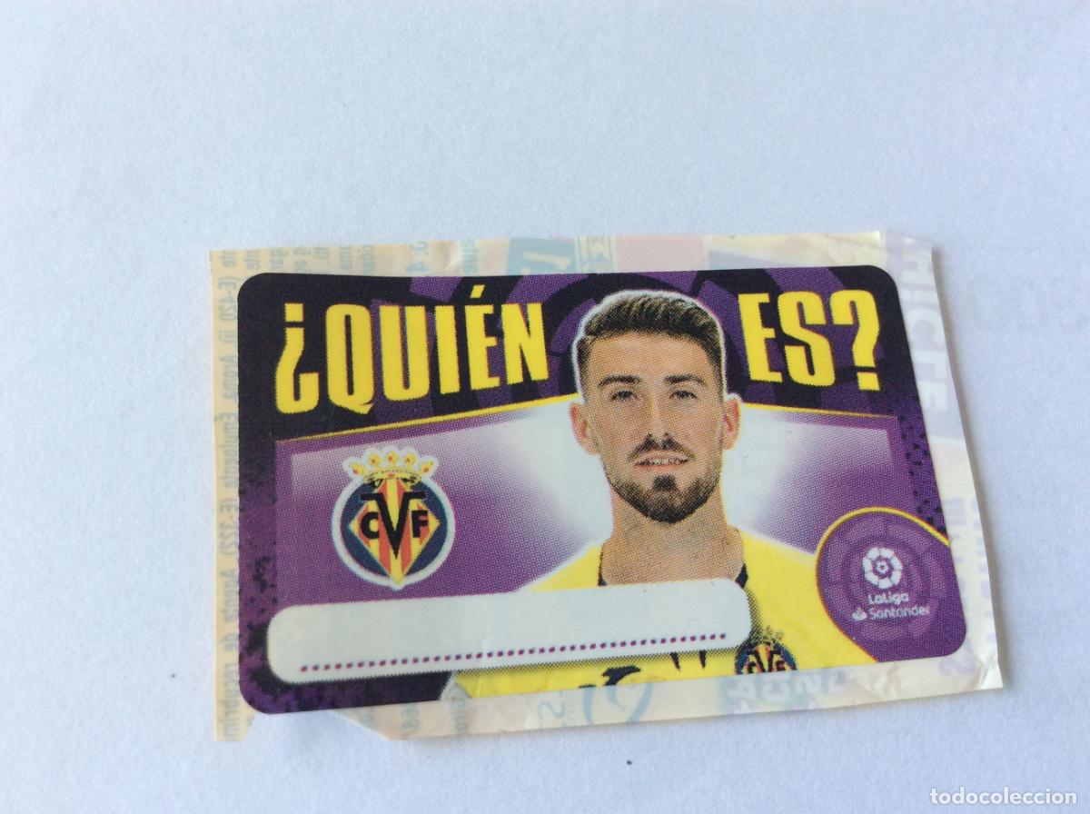 Cromos de f&uacute;tbol: &iquest;Quien es? Moi G&oacute;mez Villarreal Chicle Liga Este 2020 2021 20 21 Panini