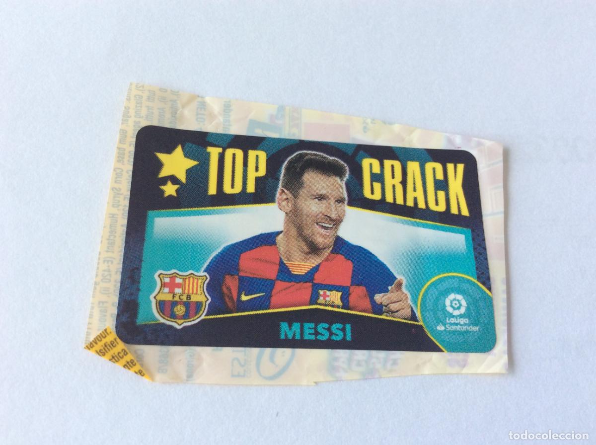 Cromos de f&uacute;tbol: Top Crack Messi FC Barcelona Chicle Liga Este 2020 2021 20 21 Panini