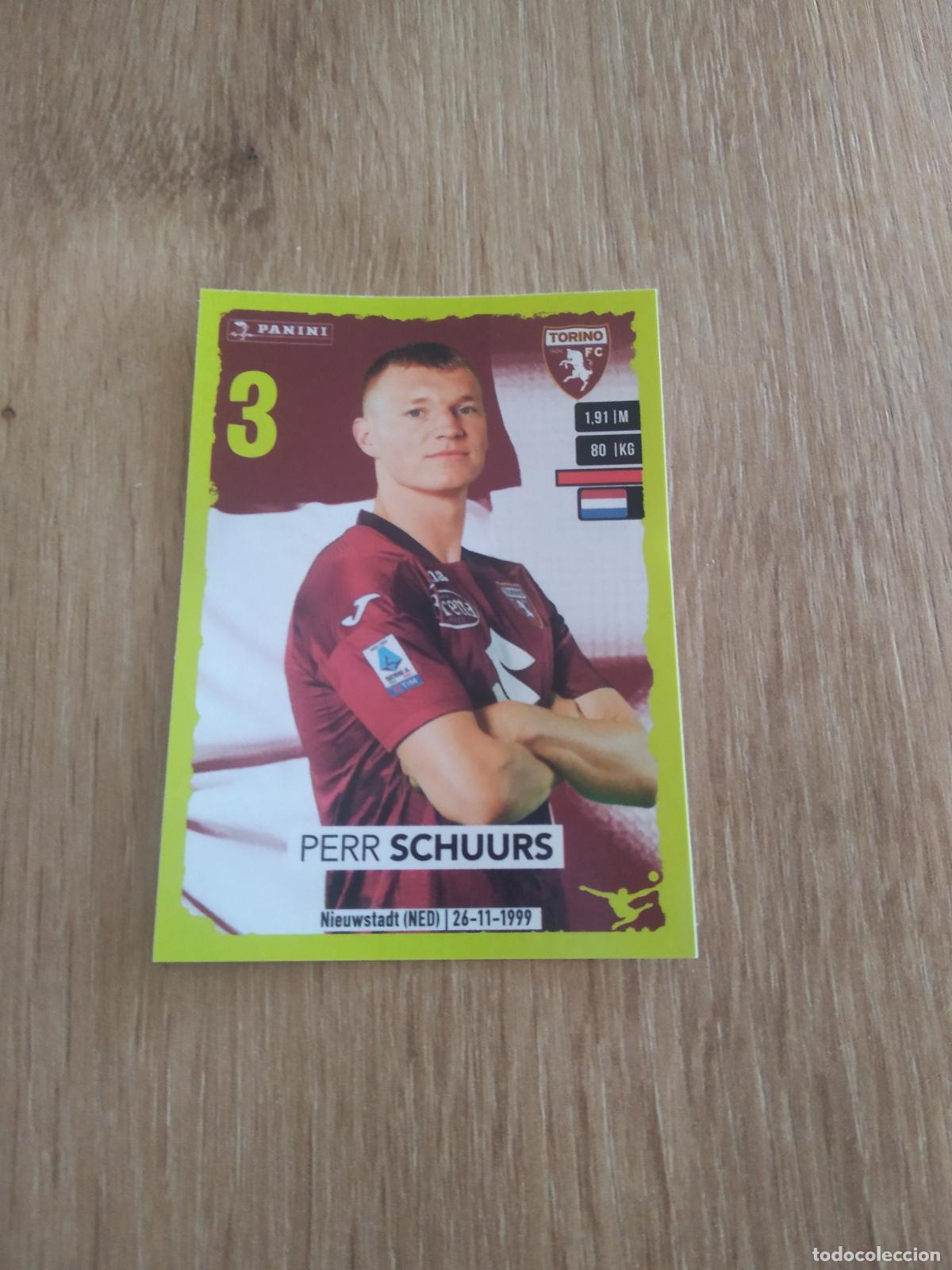 Cromos de f&uacute;tbol: 463 PERR SCHUURS TORINO CROMO FUTBOL PANINI LIGA ITALIA 23-24 CALCIATORI 2023-2024