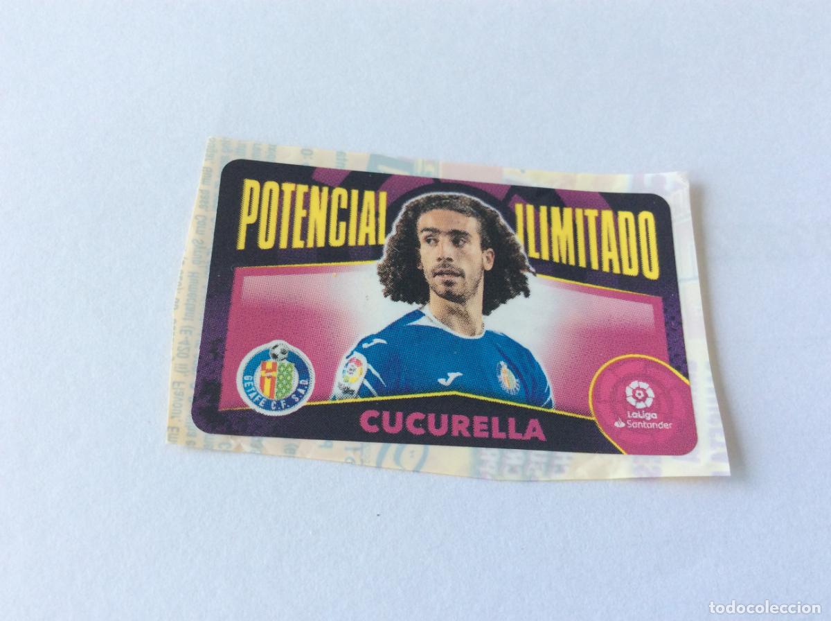 Cromos de f&uacute;tbol: Potencial ilimitado Cucurella Getafe Chicle Liga Este 2020 2021 20 21 Panini
