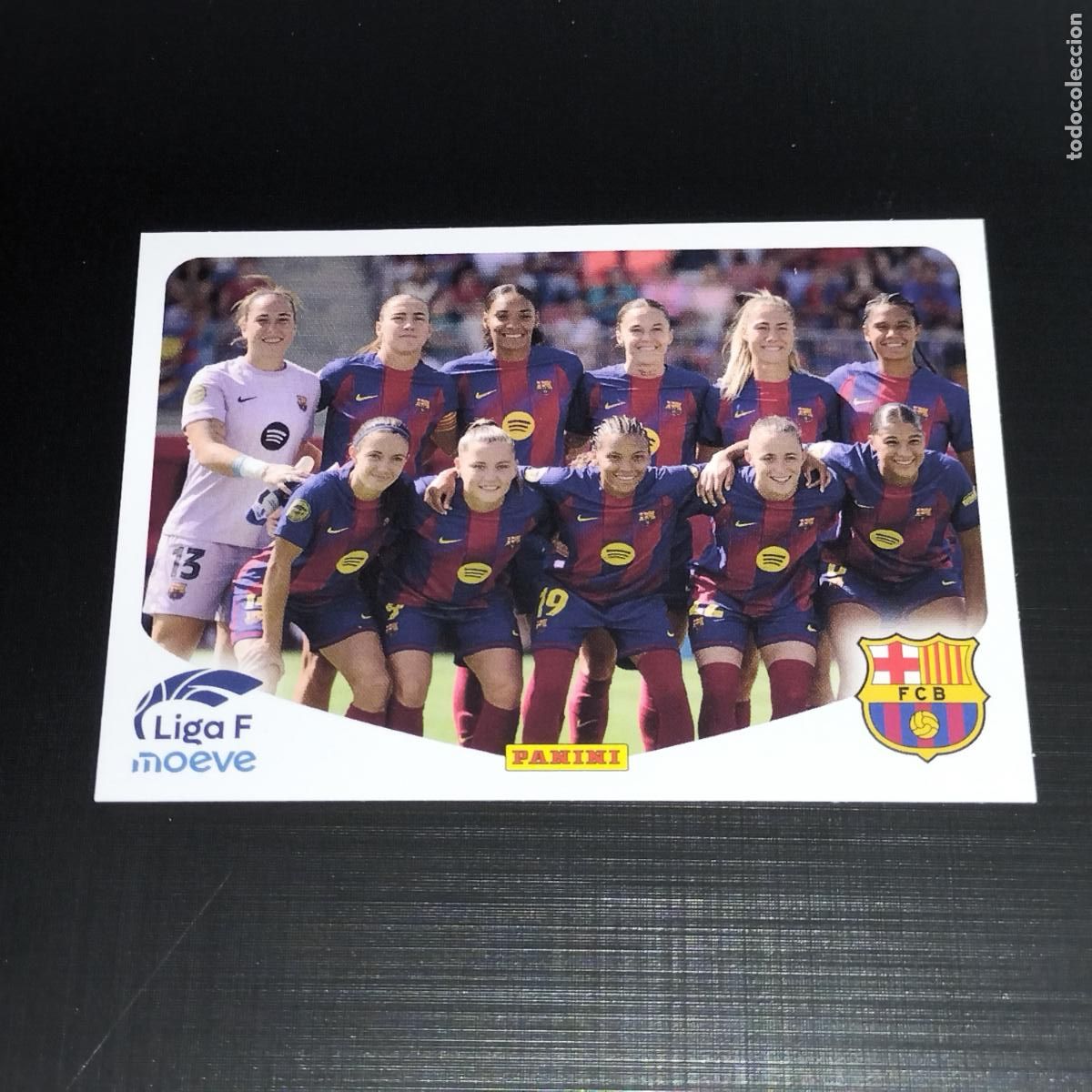 Cromos de Futebol: 83 ALINEACION EQUIPO FC BARCELONA CROMOS LIGA F MOEVE FEMENINA PANINI 2025 2026 25 26