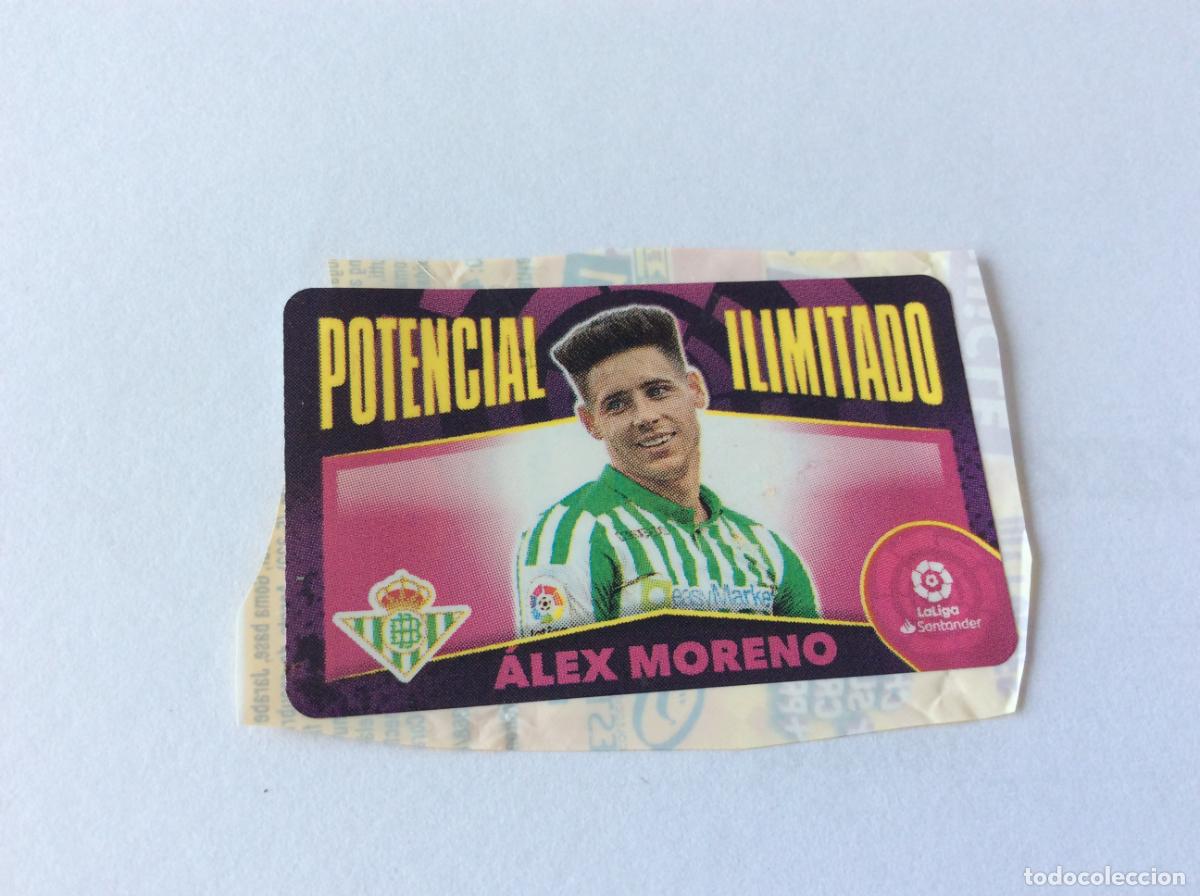 Cromos de Futebol: Potencial ilimitado Alex Moreno Real Betis Chicle Liga Este 2020 2021 20 21 Panini
