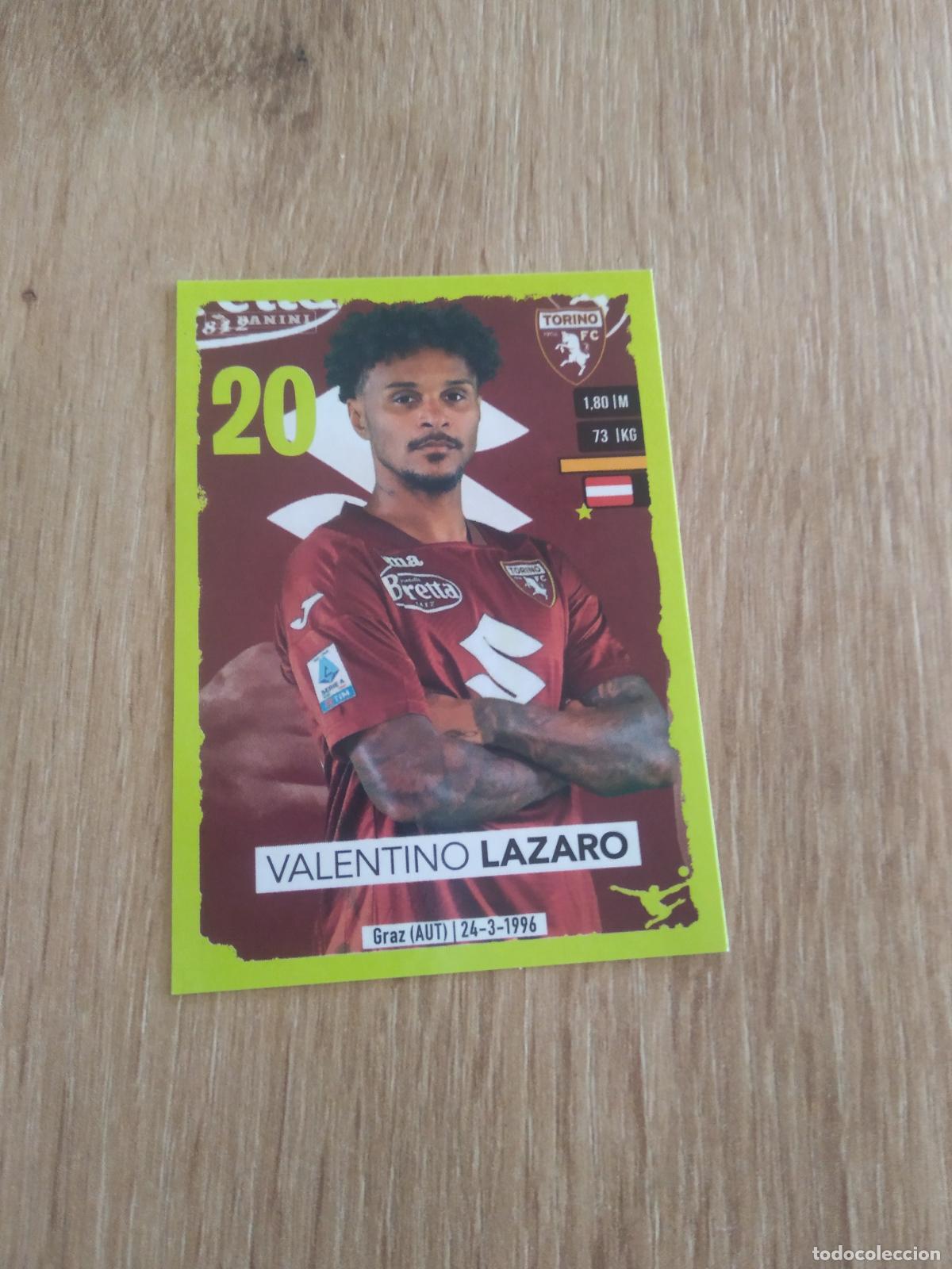 Cromos de f&uacute;tbol: 468 VALENTINO LAZARO TORINO CROMO FUTBOL PANINI LIGA ITALIA 23-24 CALCIATORI 2023-2024