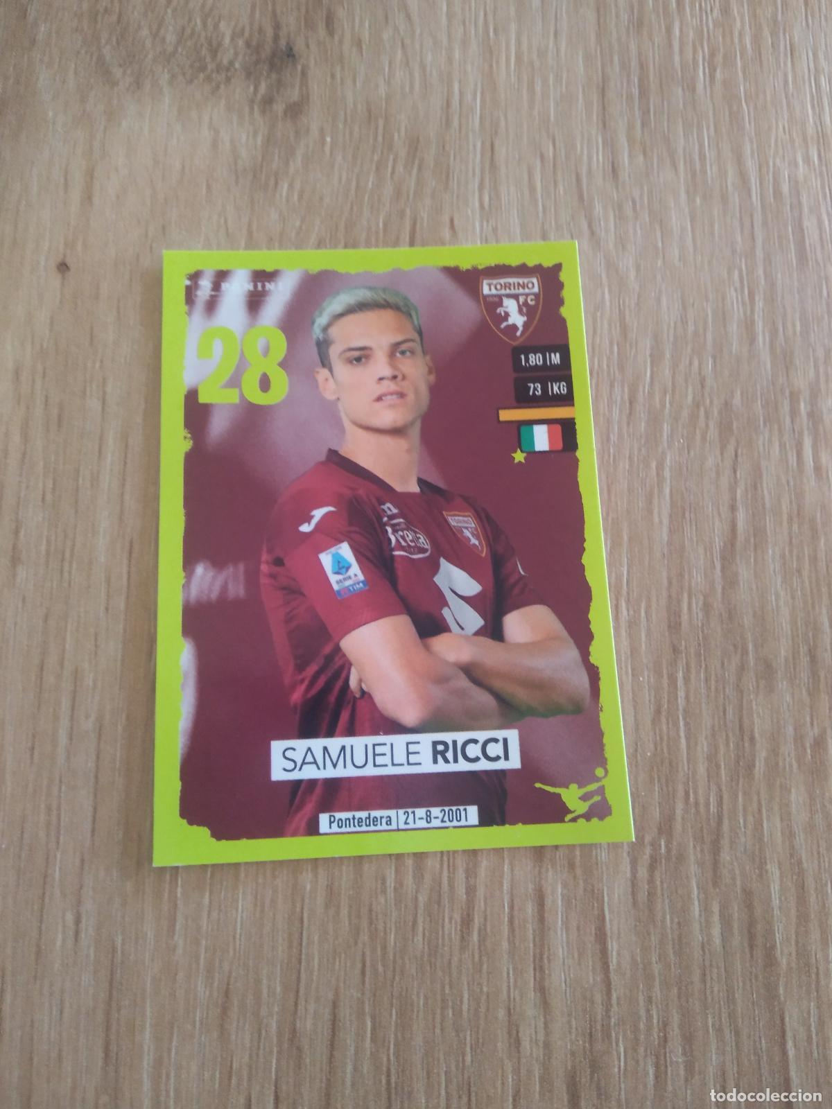 Cromos de f&uacute;tbol: 470 SAMUELE RICCI TORINO CROMO FUTBOL PANINI LIGA ITALIA 23-24 CALCIATORI 2023-2024
