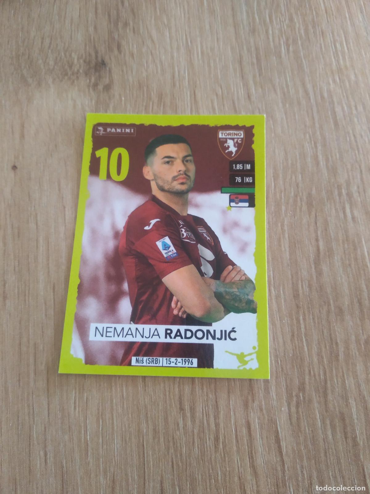 Cromos de f&uacute;tbol: 474 NEMANJA RADONJIC TORINO CROMO FUTBOL PANINI LIGA ITALIA 23-24 CALCIATORI 2023-2024
