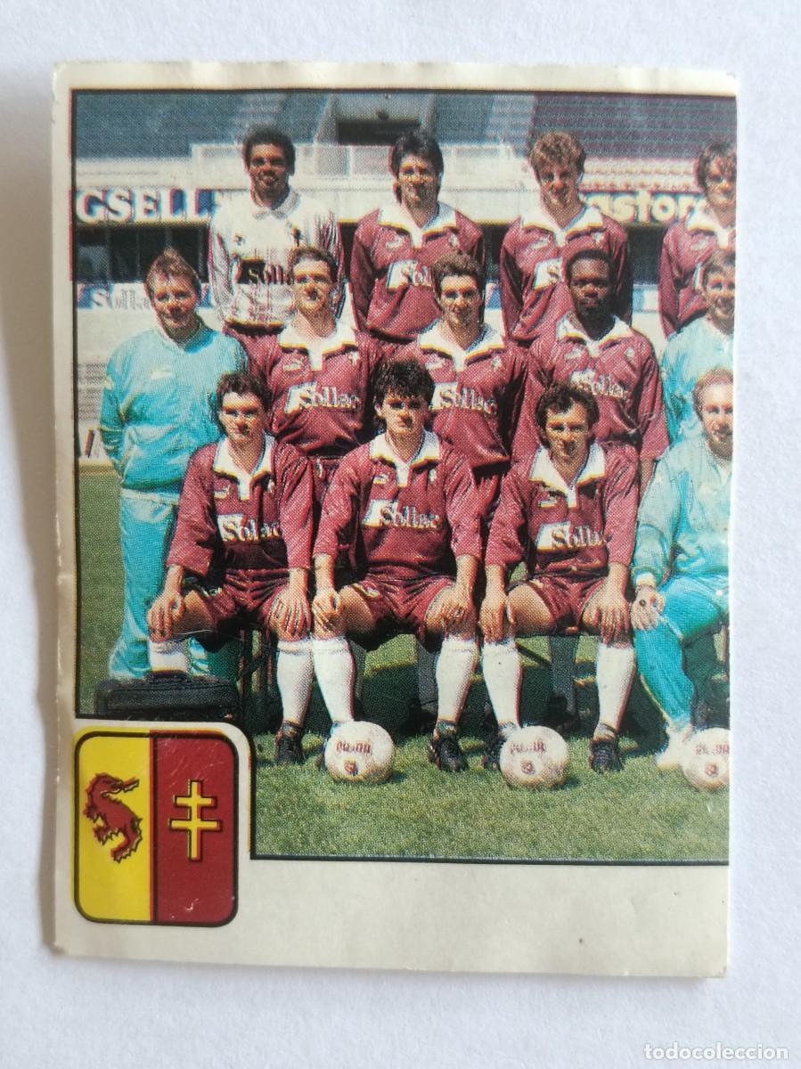 Cromos de f&uacute;tbol: #152 EQUIPO (METZ) LIGUE 1 FOOT 90 PANINI