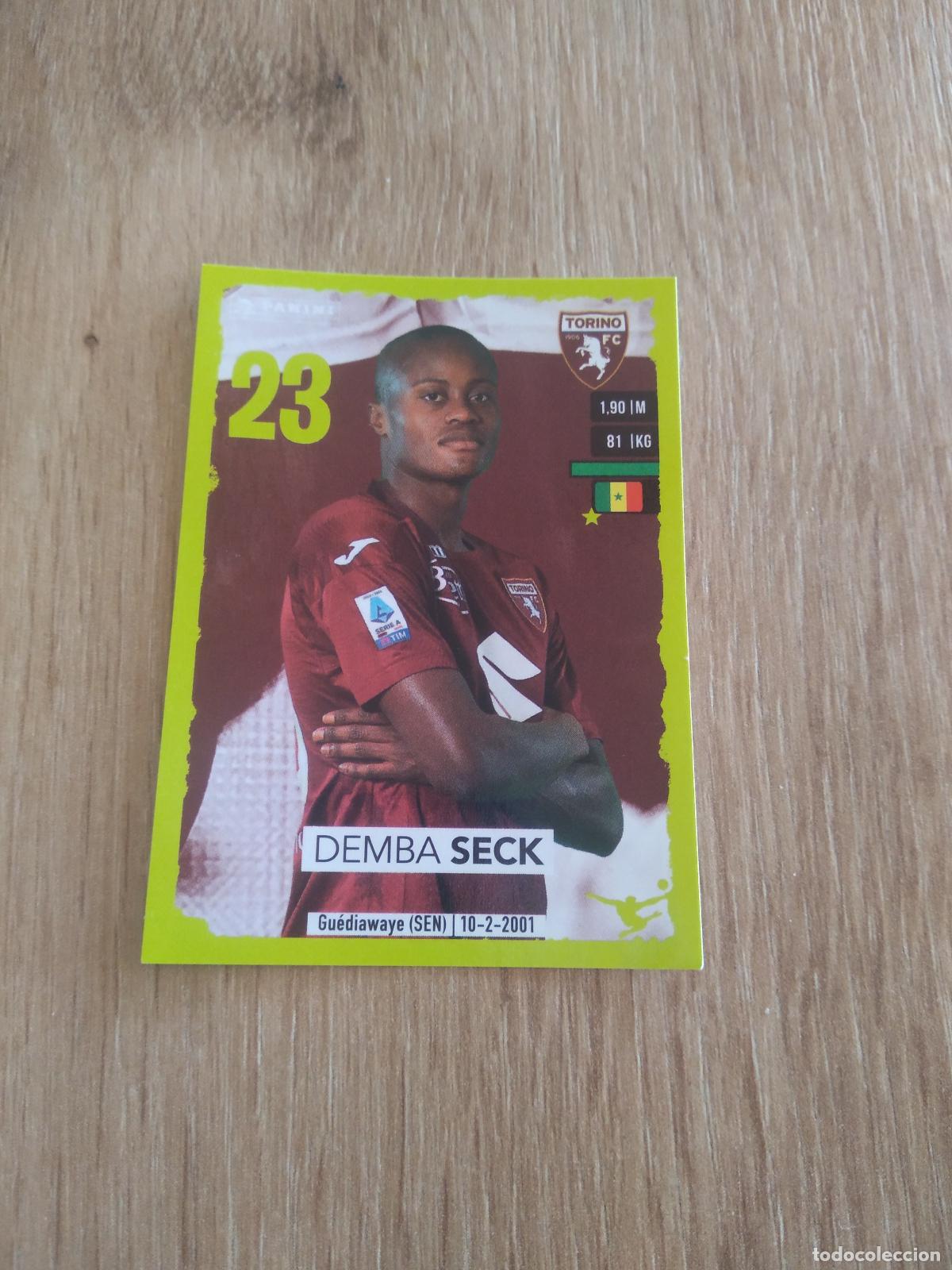 Cromos de f&uacute;tbol: 476 DEMBA SECK TORINO CROMO FUTBOL PANINI LIGA ITALIA 23-24 CALCIATORI 2023-2024