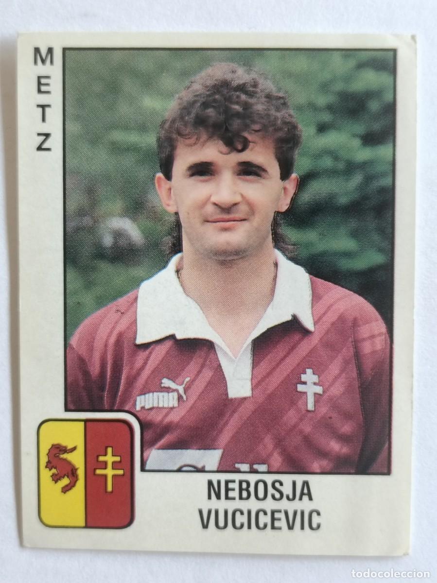Cromos de f&uacute;tbol: #159 NEBOSJA VUCICEVIC (METZ) LIGUE 1 FOOT 90 PANINI