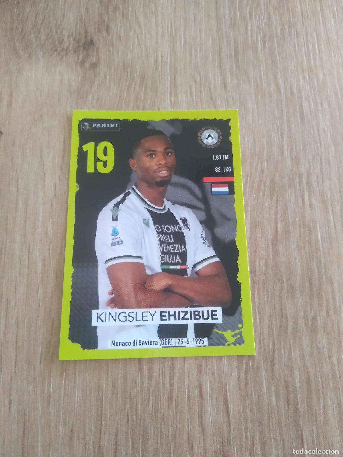 Cromos de f&uacute;tbol: 486 KINGSLEY EHIZIBUE UDINESE CROMO FUTBOL PANINI LIGA ITALIA 23-24 CALCIATORI 2023-2024