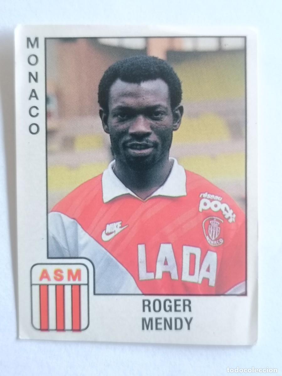 Cromos de f&uacute;tbol: #167 ROGER MENDY (MONACO) LIGUE 1 FOOT 90 PANINI