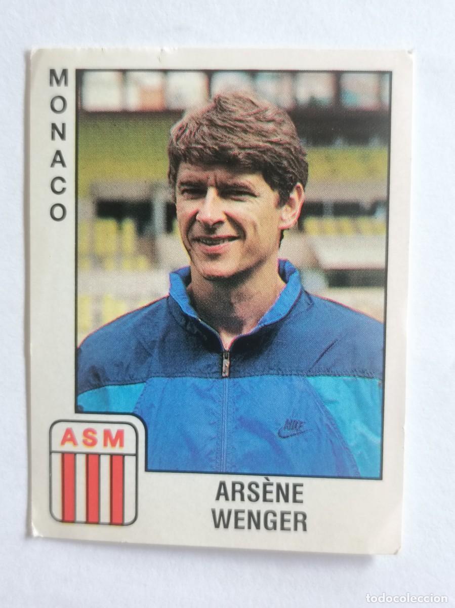 Cromos de f&uacute;tbol: #172 ARSENE WENGER (MONACO) LIGUE 1 FOOT 90 PANINI