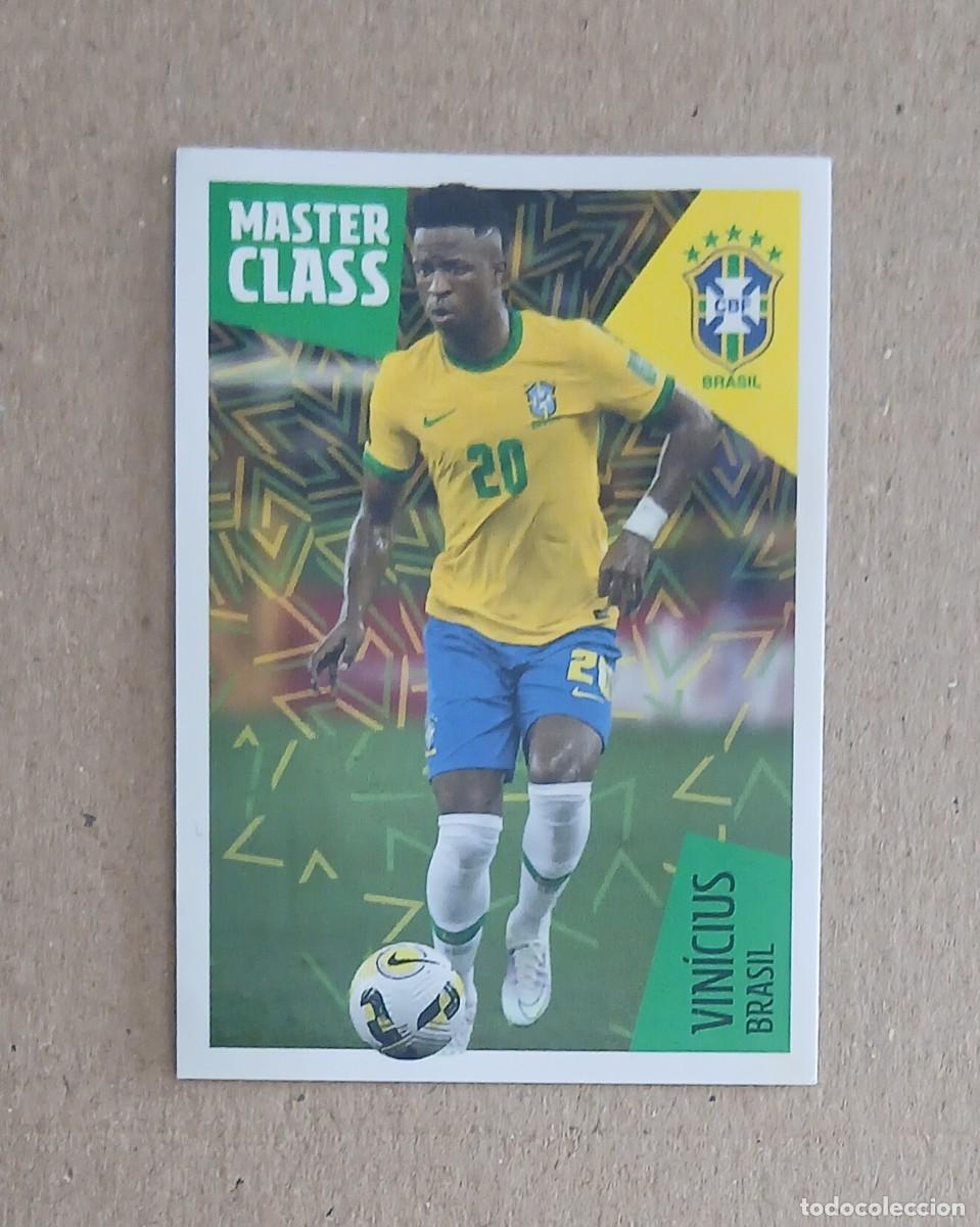 Cromos de f&uacute;tbol: CROMO n&ordm; 71 VIN&Iacute;CIUS BRASIL LOS &Iacute;DOLOS DE LA ROJA CRACKS MUNDIALES DE CARREFOUR. Nuevo.