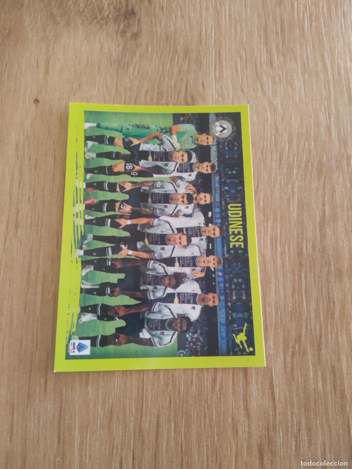 Cromos de f&uacute;tbol: 490 EQUIPO PLANTILLA UDINESE CROMO FUTBOL PANINI LIGA ITALIA 23-24 CALCIATORI 2023-2024