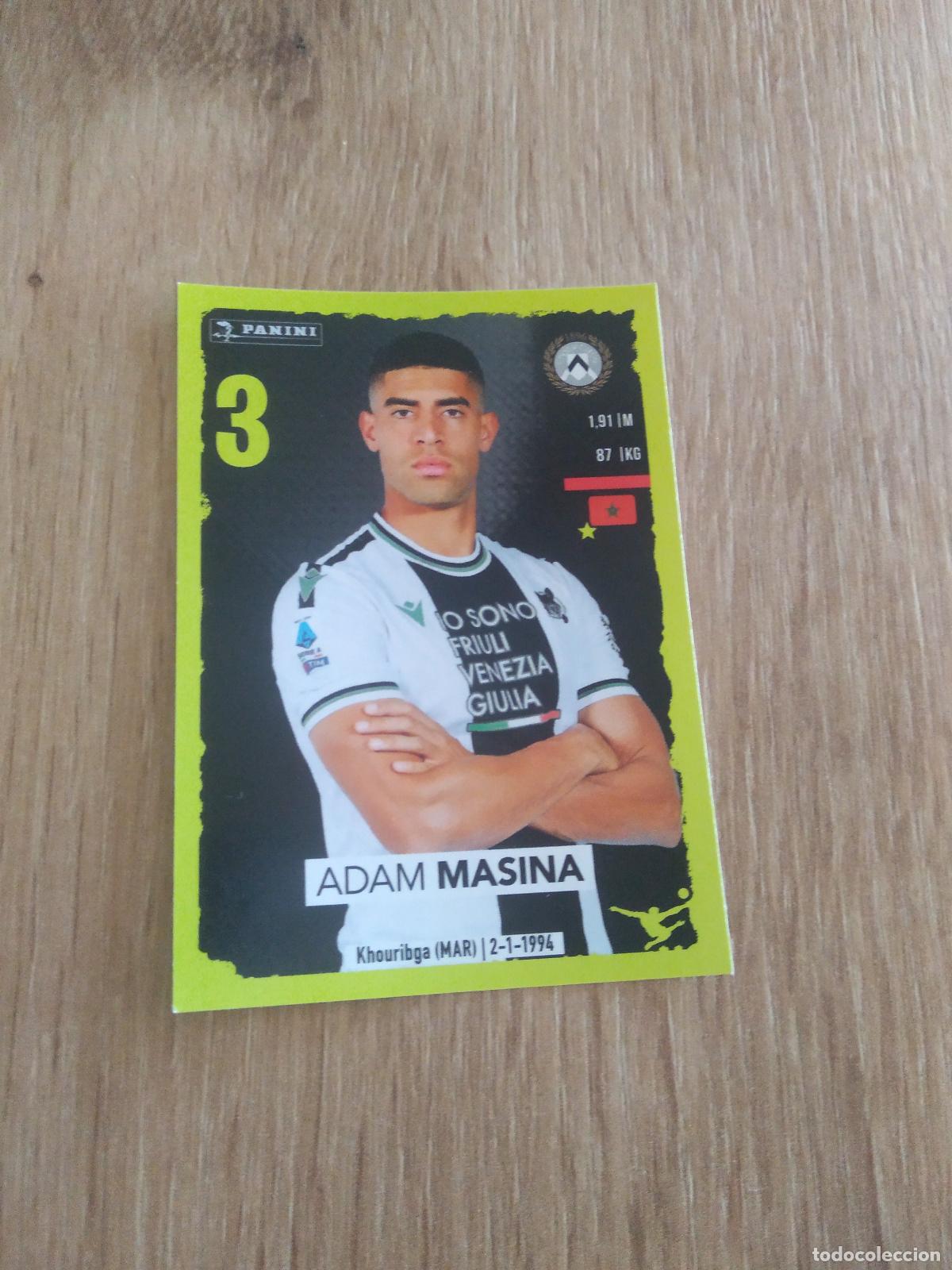 Cromos de f&uacute;tbol: 492 ADAM MASINA UDINESE CROMO FUTBOL PANINI LIGA ITALIA 23-24 CALCIATORI 2023-2024