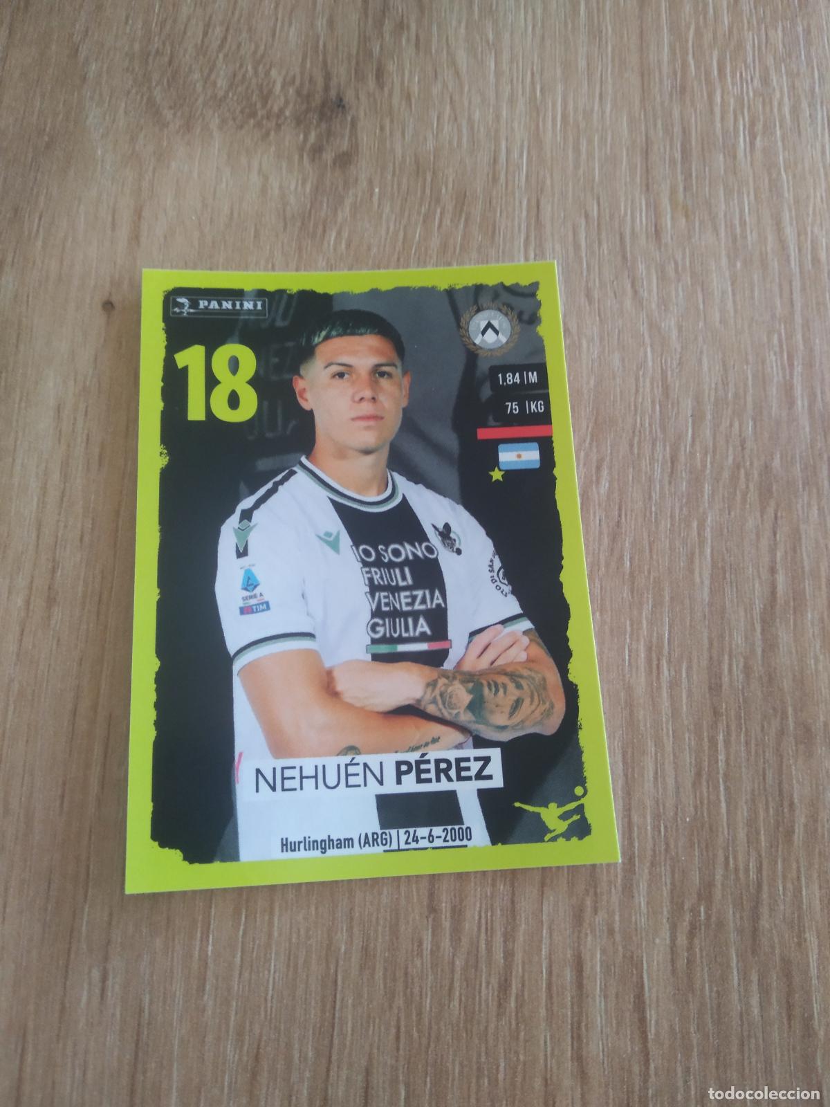 Cromos de f&uacute;tbol: 493 NEHUEN PEREZ UDINESE CROMO FUTBOL PANINI LIGA ITALIA 23-24 CALCIATORI 2023-2024