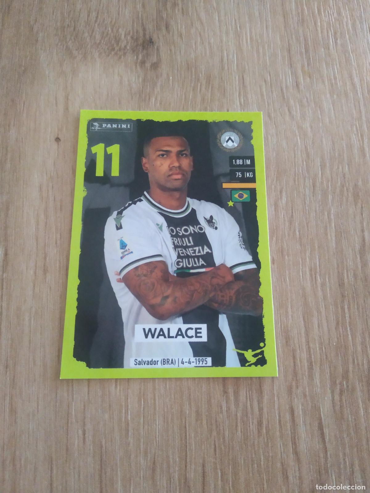 Cromos de f&uacute;tbol: 498 WALACE UDINESE CROMO FUTBOL PANINI LIGA ITALIA 23-24 CALCIATORI 2023-2024