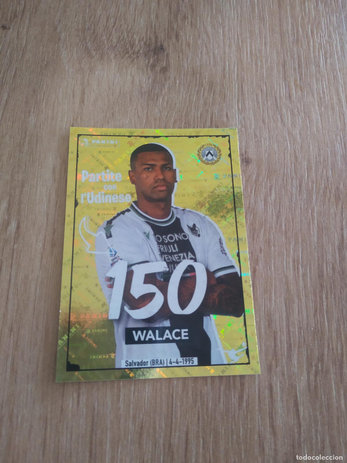 Cromos de f&uacute;tbol: 498 WALACE UDINESE CROMO FUTBOL PANINI LIGA ITALIA 23-24 CALCIATORI 2023-2024