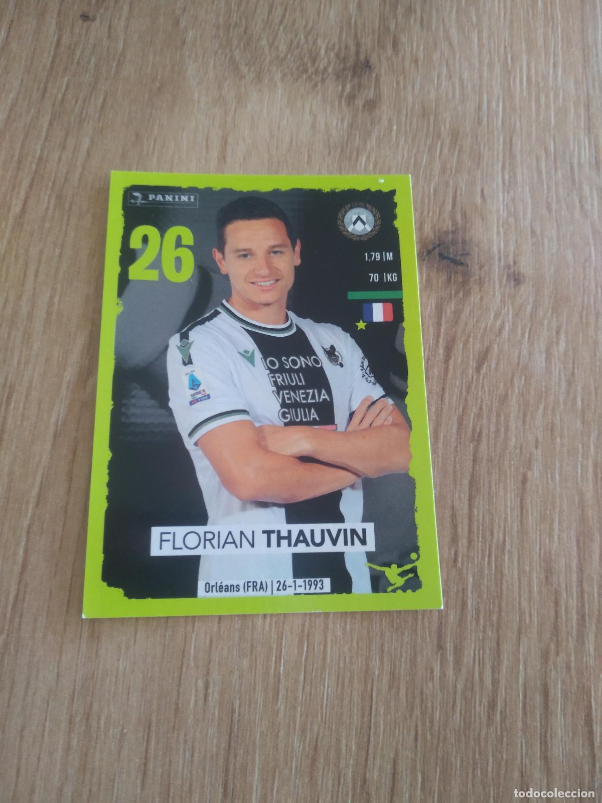 Cromos de f&uacute;tbol: 502 FLORIAN THAUVIN UDINESE CROMO FUTBOL PANINI LIGA ITALIA 23-24 CALCIATORI 2023-2024