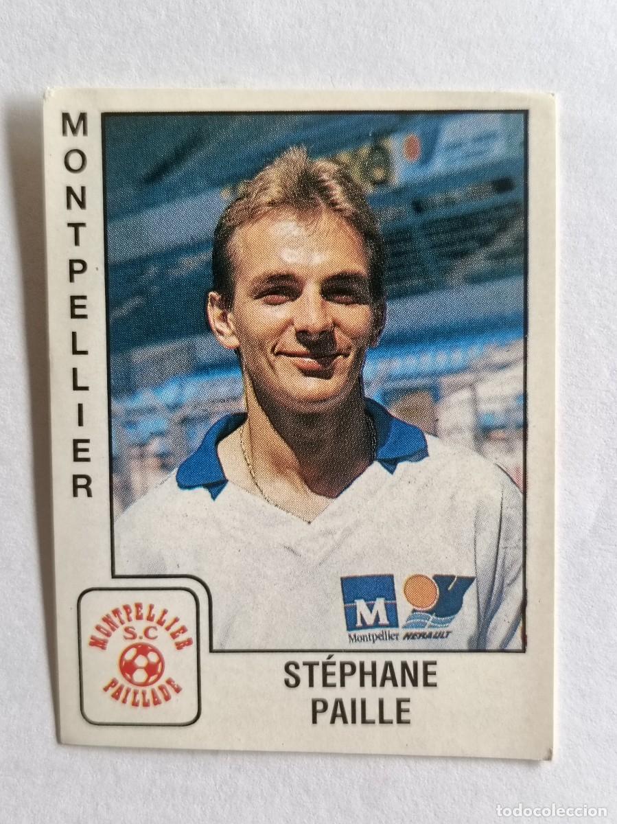 Cromos de f&uacute;tbol: #195 STEPHANE PAILLE (MONTPELLIER) LIGUE 1 FOOT 90 PANINI