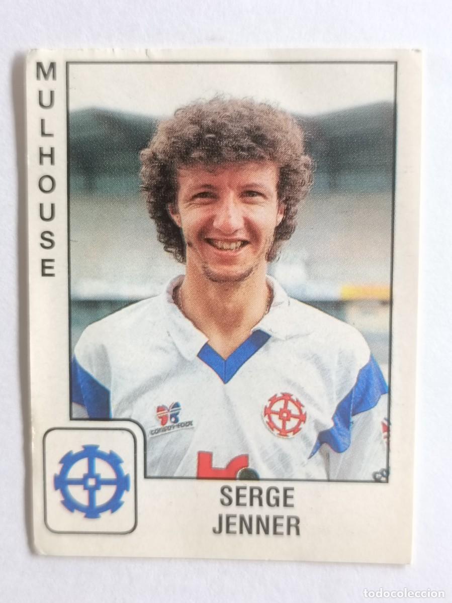 Cromos de f&uacute;tbol: #201 SERGE JENNER (MULHOUSE) LIGUE 1 FOOT 90 PANINI