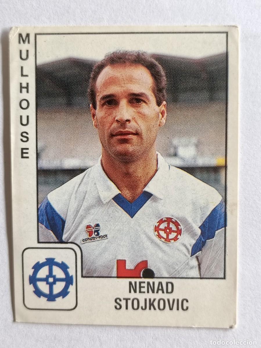 Cromos de f&uacute;tbol: #203 NENAD STOJKOVIC (MULHOUSE) LIGUE 1 FOOT 90 PANINI