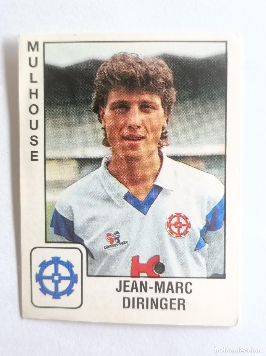 Cromos de f&uacute;tbol: #204 JEAN-MARC DIRINGER (MULHOUSE) LIGUE 1 FOOT 90 PANINI