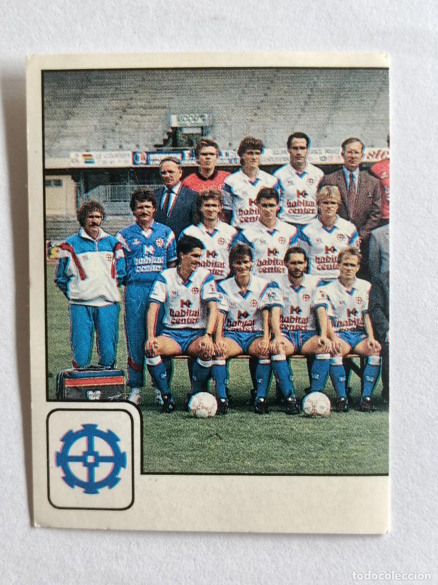Cromos de f&uacute;tbol: #206 EQUIPO (MULHOUSE) LIGUE 1 FOOT 90 PANINI