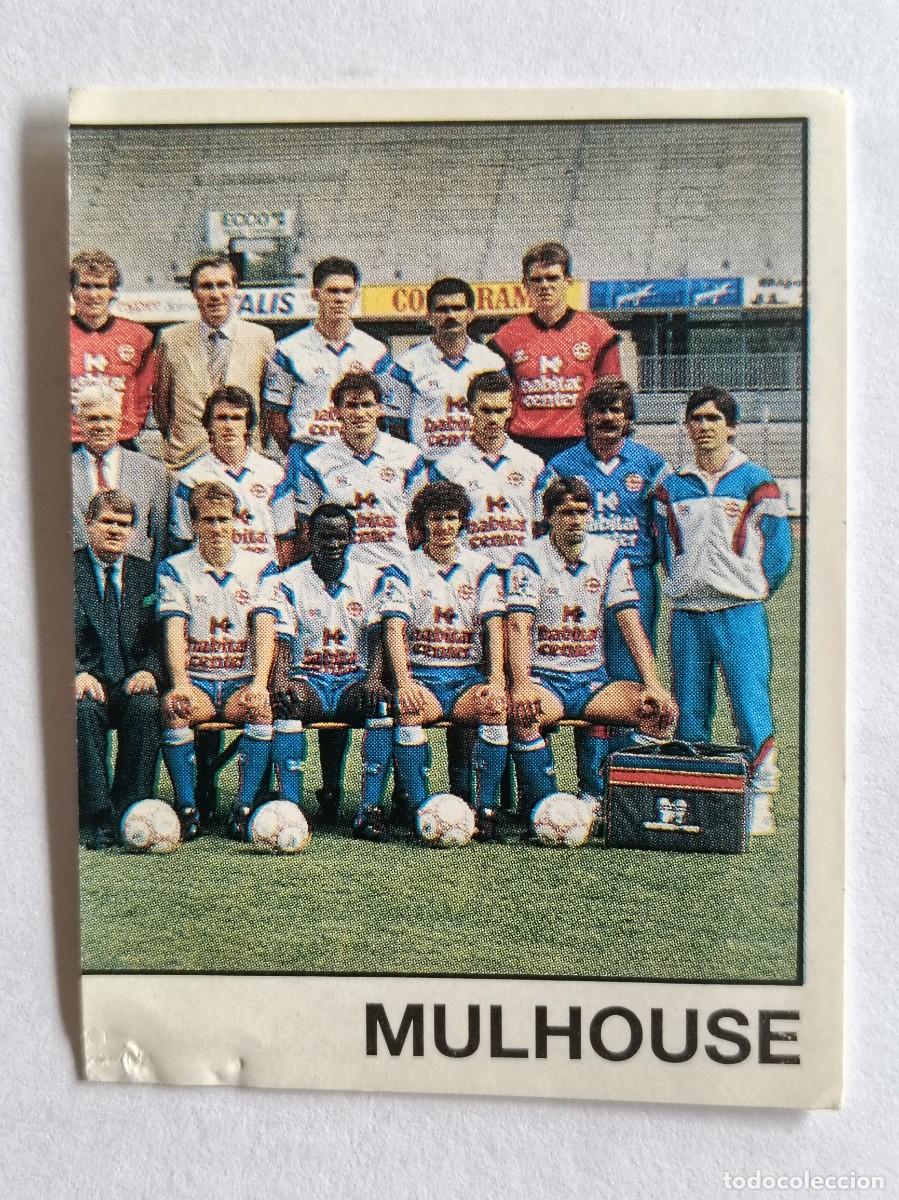Football Stickers: #207 EQUIPO (MULHOUSE) LIGUE 1 FOOT 90 PANINI