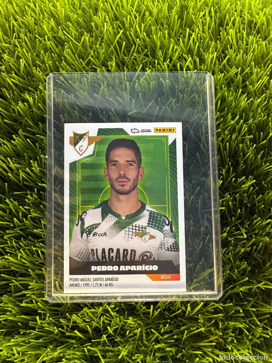 Football Stickers: N&ordm; 241 Pedro Apar&iacute;cio Moreirense Futebol Liga Portuguesa 23 24