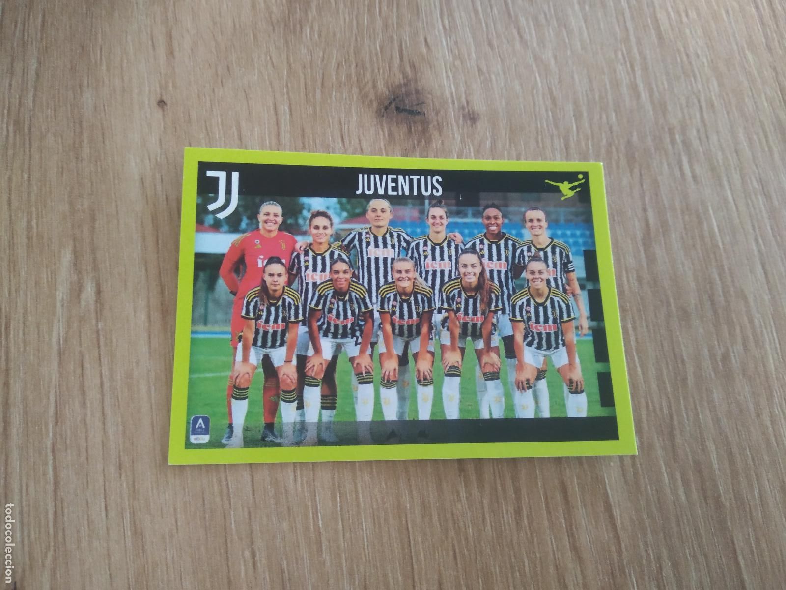 Football Stickers: 509 EQUIPO PLANTILLA JUVENTUS FEMENINO CROMO FUTBOL PANINI LIGA ITALIA 23-24 CALCIATORI 2023-2024