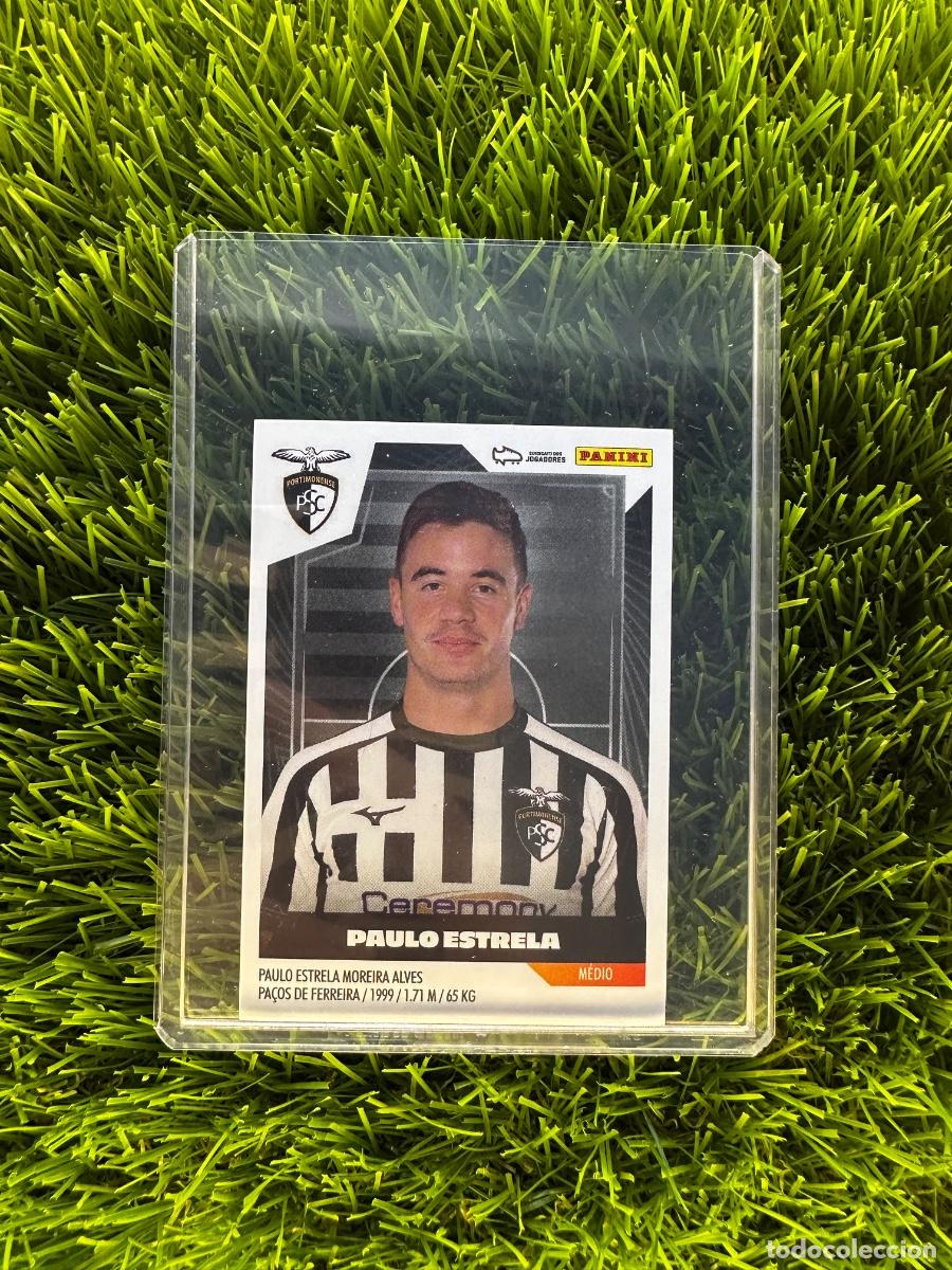 Football Stickers: N&ordm; 256 Paulo Estrela Portimonense Futebol Liga Portuguesa 23 24