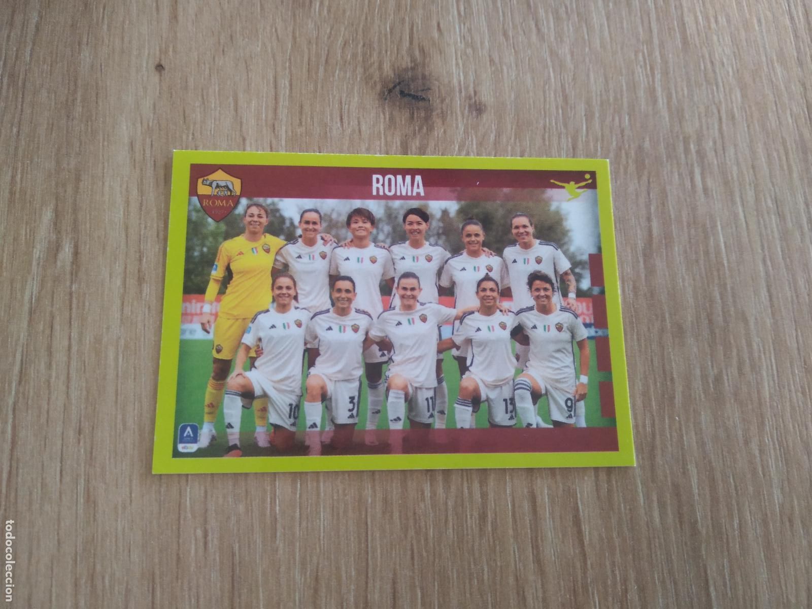 Cromos de f&uacute;tbol: 513 EQUIPO PLANTILLA ROMA CROMO FUTBOL PANINI LIGA ITALIA 23-24 CALCIATORI 2023-2024