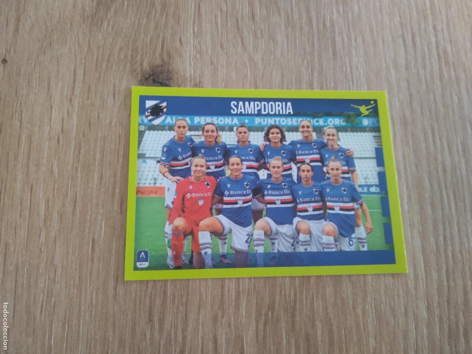 Cromos de f&uacute;tbol: 514 SAMPDORIA EQUIPO PLANTILLA CROMO FUTBOL PANINI LIGA ITALIA 23-24 CALCIATORI 2023-2024