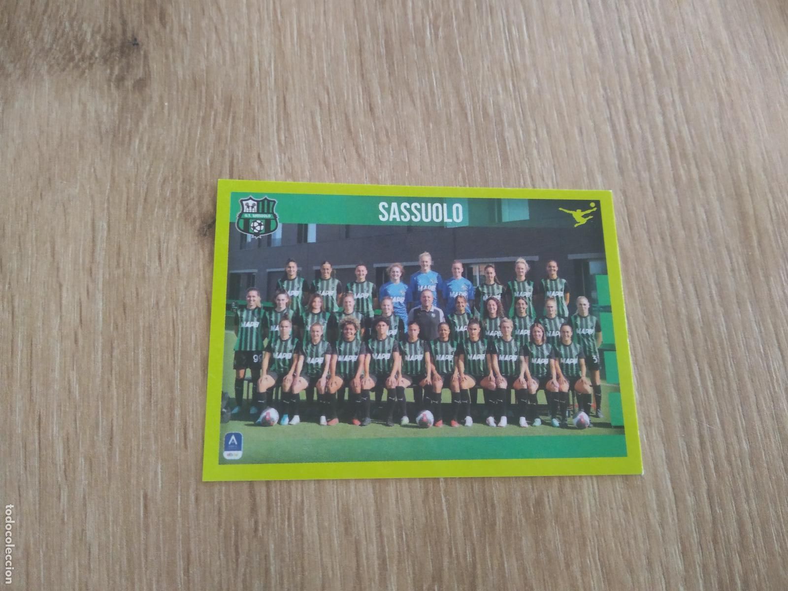 Cromos de f&uacute;tbol: 515 SASSUOLO EQUIPO PLANTILLA CROMO FUTBOL PANINI LIGA ITALIA 23-24 CALCIATORI 2023-2024